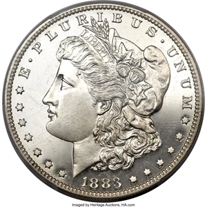image for: 1883 $1 PR66+ Deep Cameo PCGS. CAC....