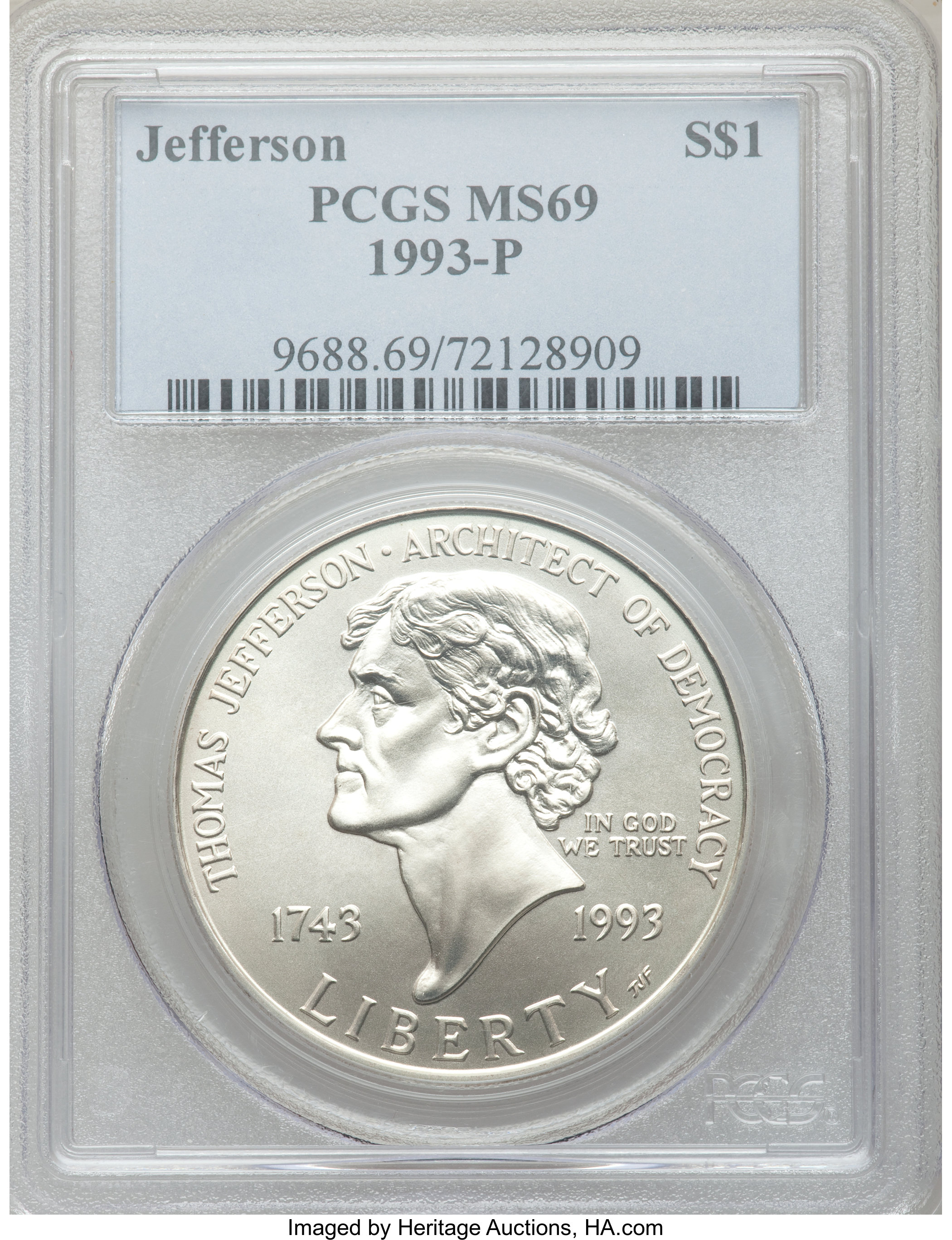 Top pop NGC-PF69 フランス 1993 凱旋門 製造20000枚 Top pop NGC-PF69