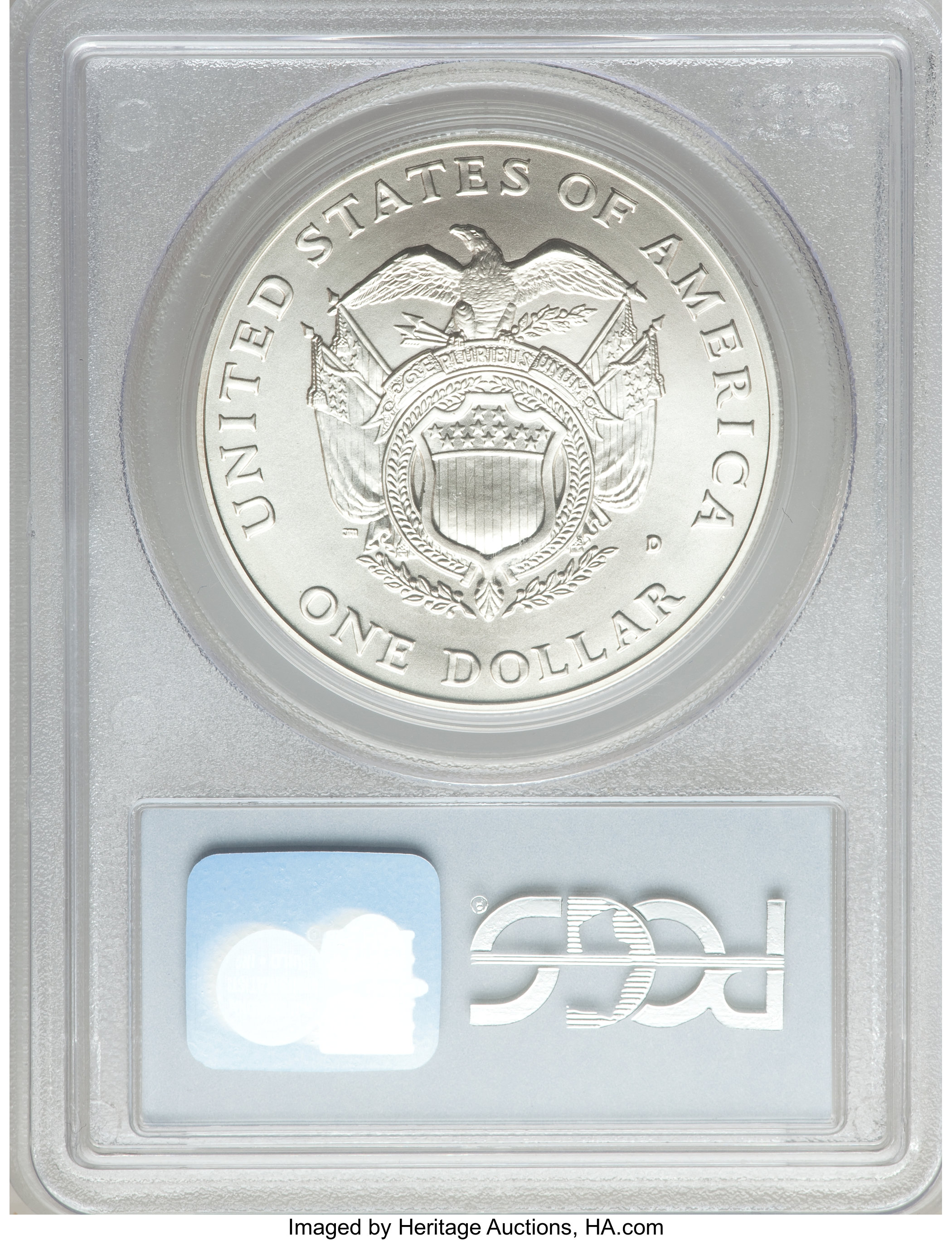 1994-D S$1 US Capitol Bicentennial MS64 thumbnail 3
