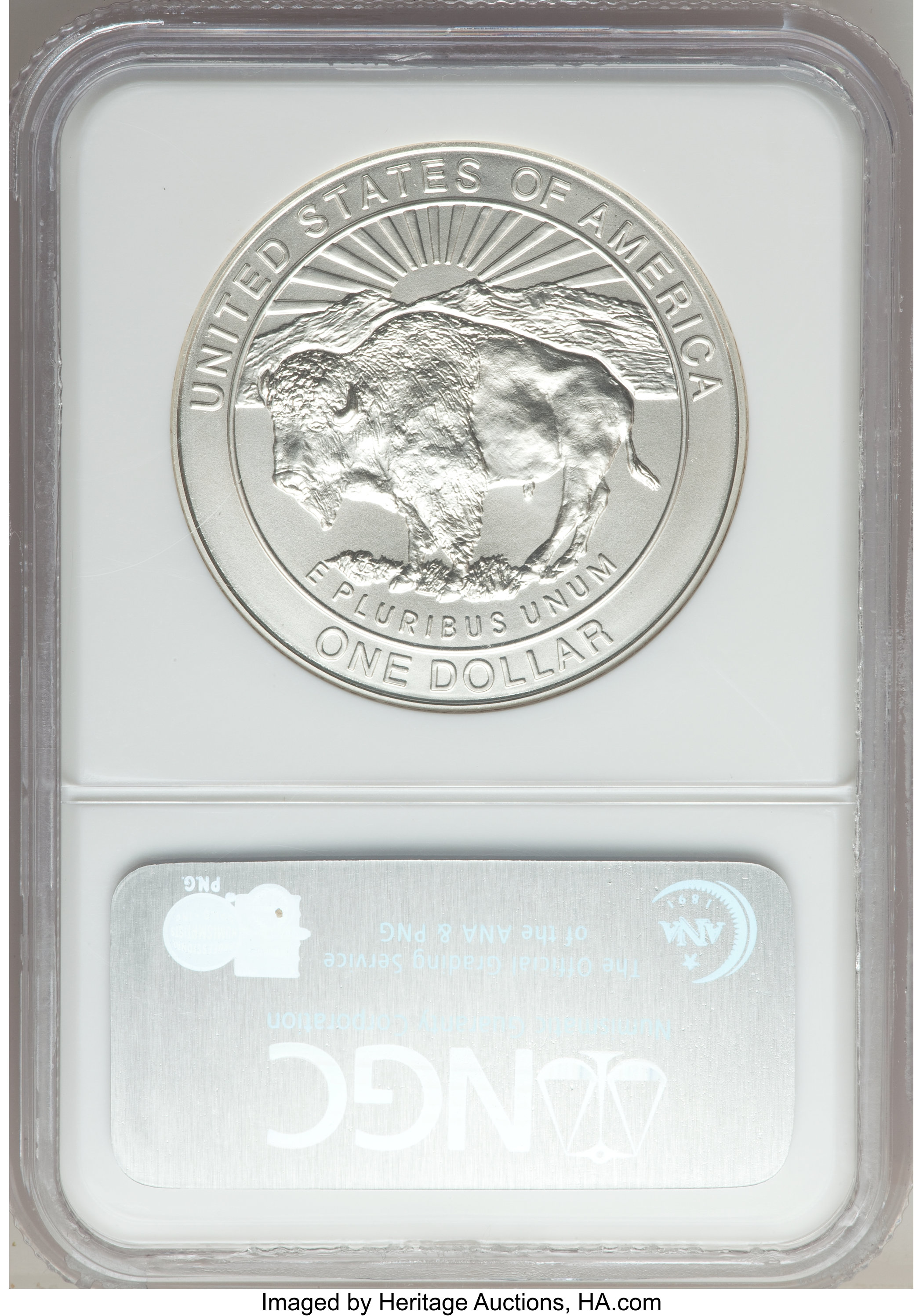 1999-P S$1 Yellowstone National Park MS69 thumbnail 14