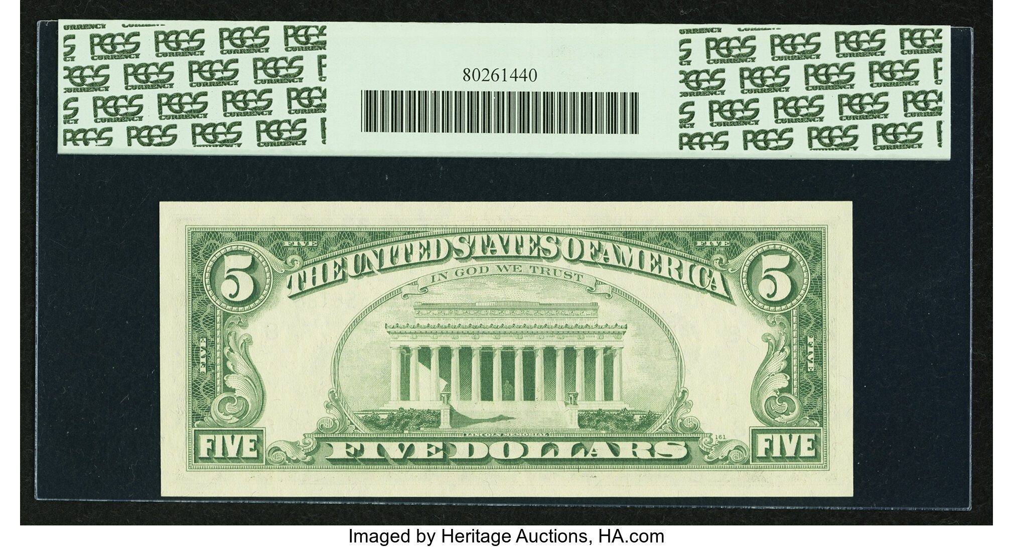 image for: Top Pop Fr. 1972-H* $5 1969C Federal Reserve Note. PCGS Superb Gem New 67PPQ....