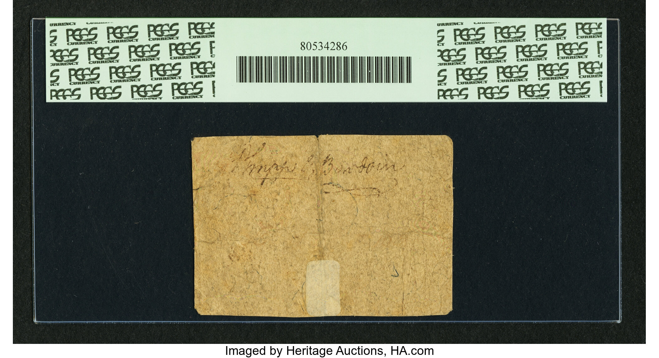 image for: Virginia May 6, 1776 $4 PCGS Apparent Very Fine 25....