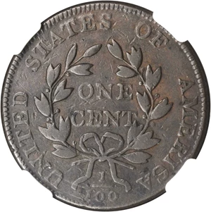 image for: 1802 Draped Bust Cent. S-225. Rarity-2. Noyes Die State A. VF-30 BN (NGC).