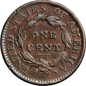 image for: 1817 Matron Head Cent. N-16. Rarity-1. Noyes Die State B. 15 Stars. VF-25 (PCGS).