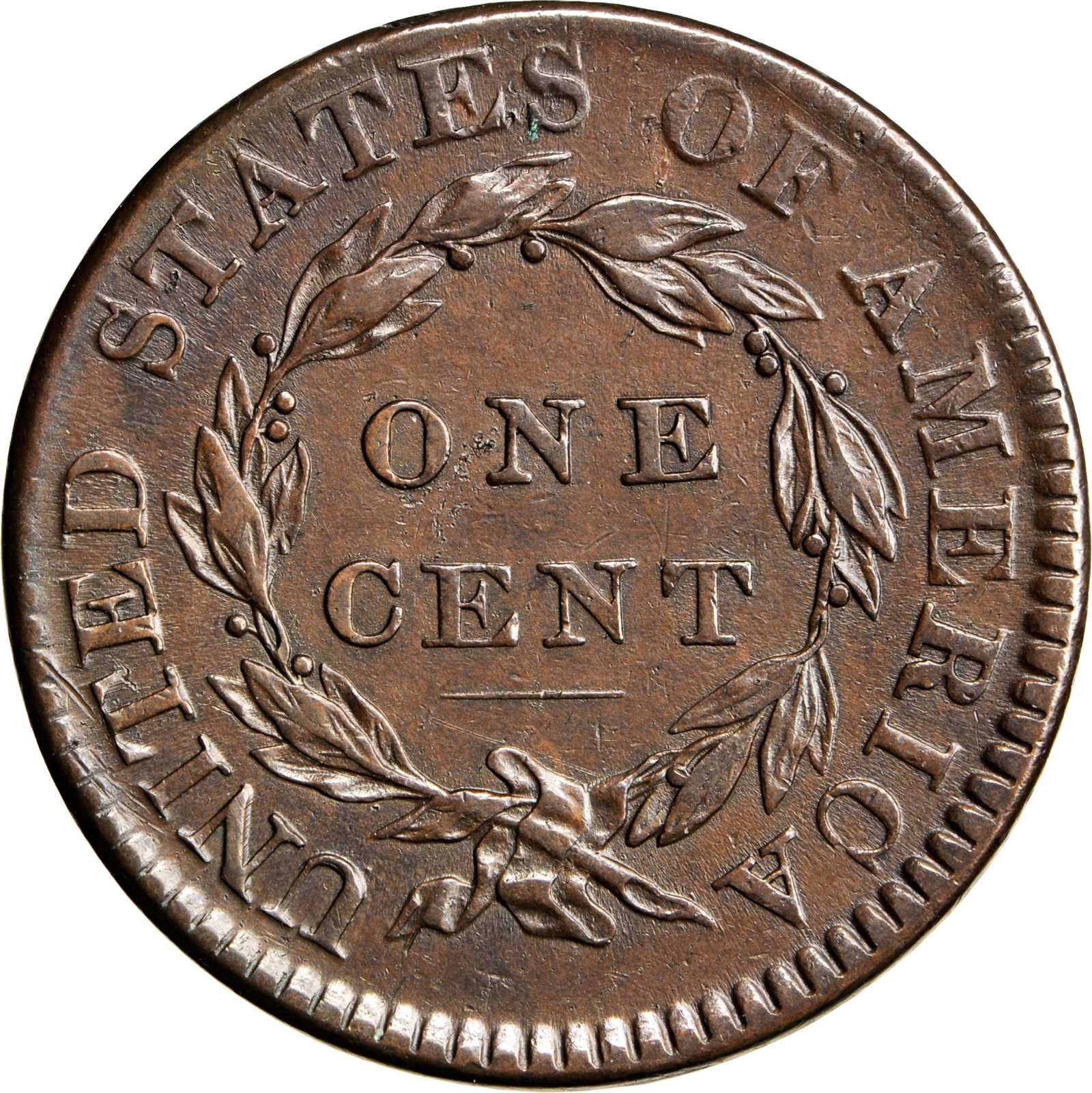 image for: 1820/19 Matron Head Cent. N-2. Rarity-2+. VF Details--Cleaning (PCGS).