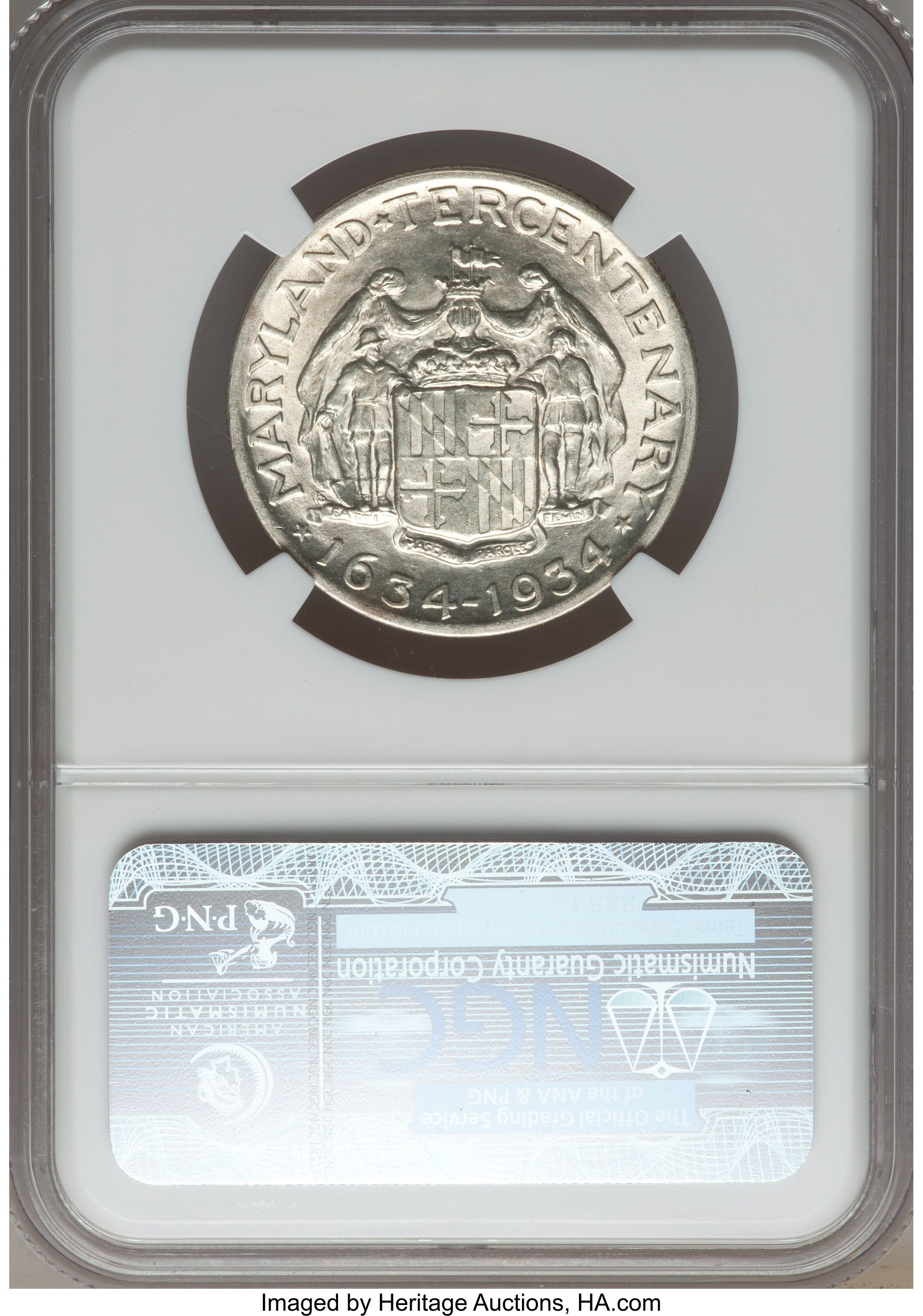 1934 50c Maryland MS61 thumbnail 9