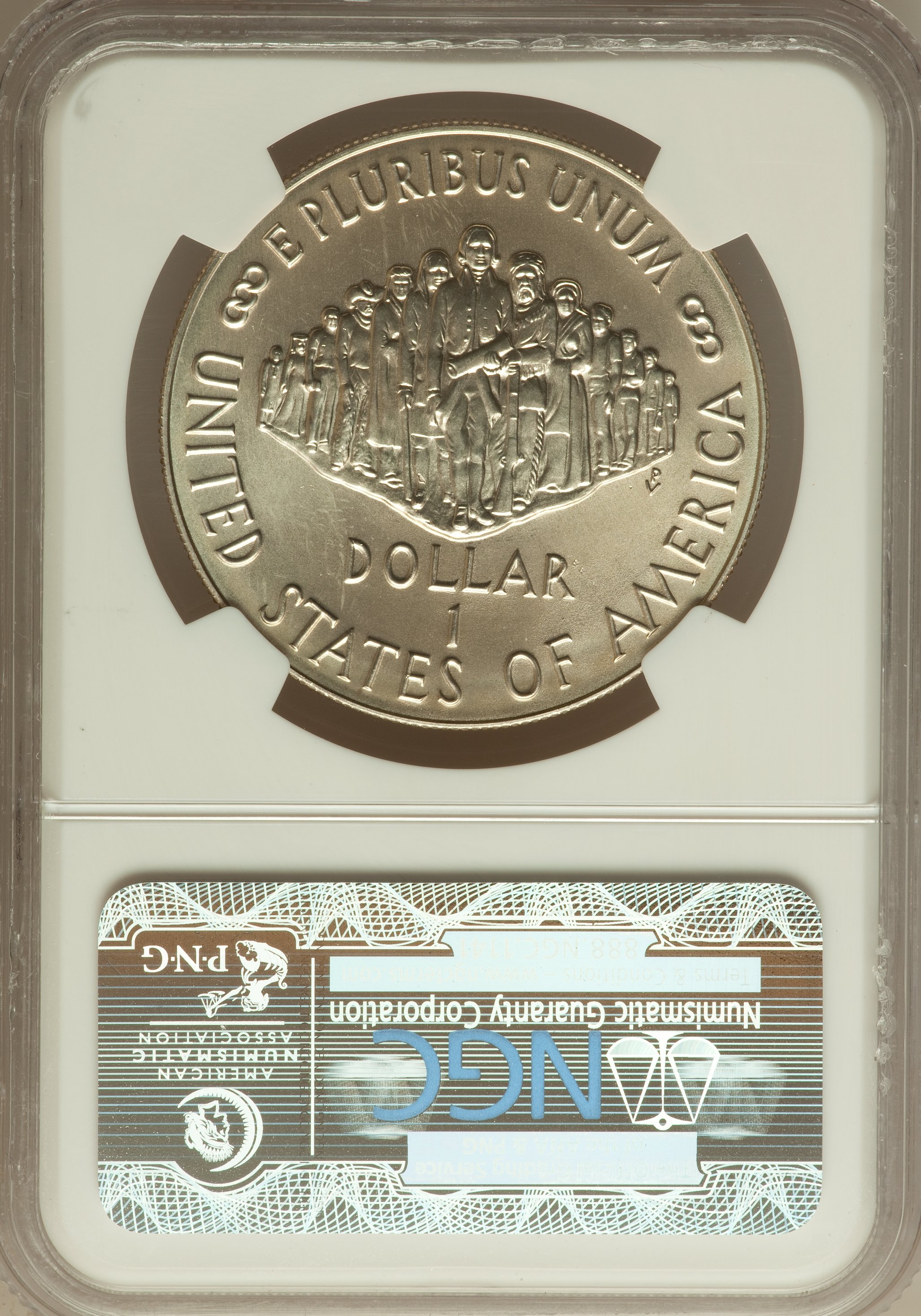 1987 P Constitution Bicentennial Silver dollar MS Values | Greysheet