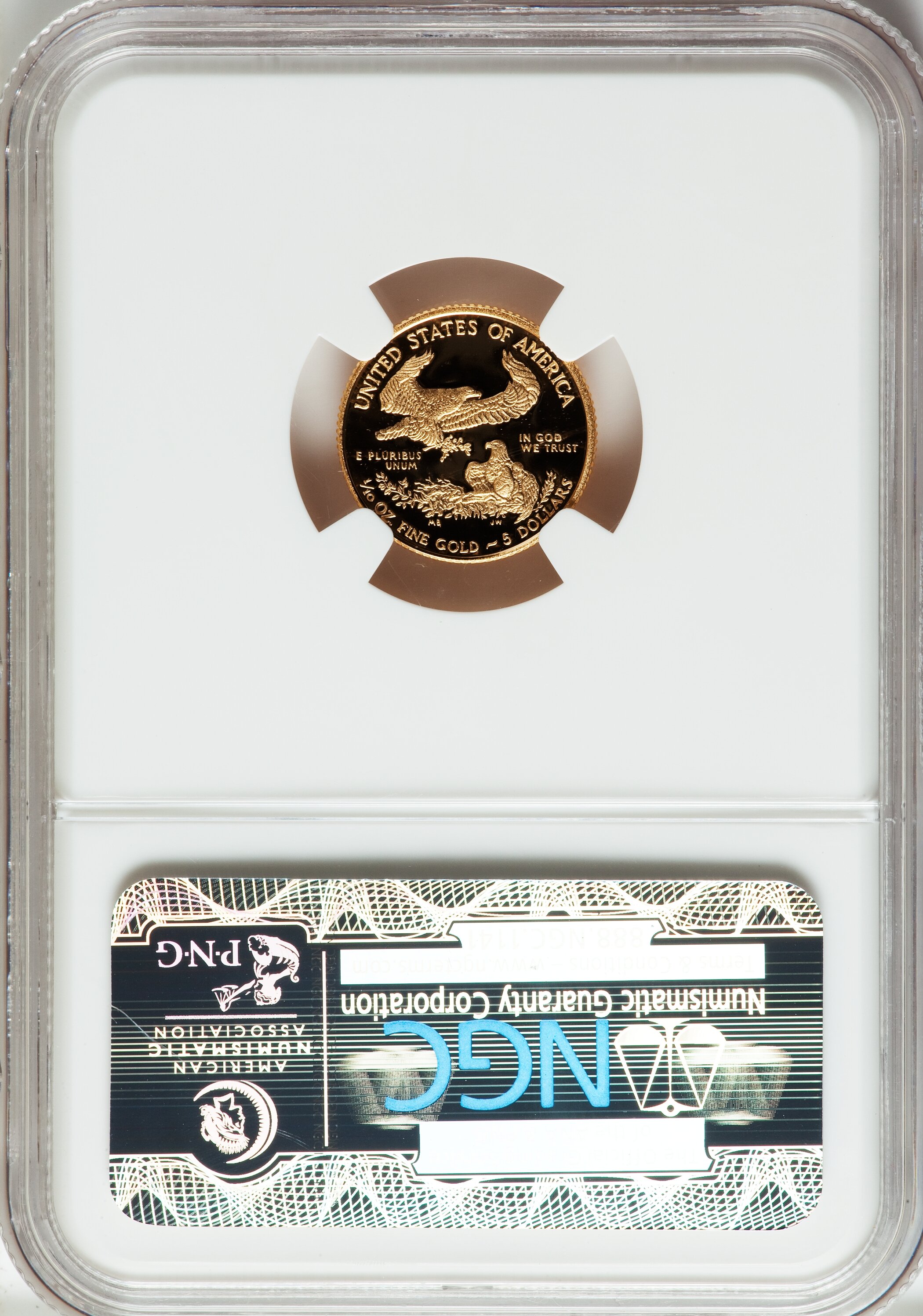 2010 Set Gold Eagle, 4 Coins PR DCAM thumbnail 3