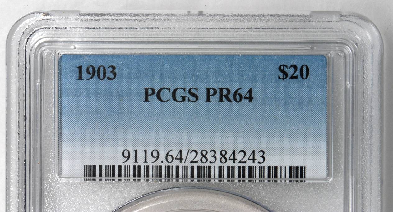 1903 $20 PR