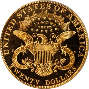 image for: 1906 Liberty Double Eagle. Proof-64 Cameo (PCGS). CAC.