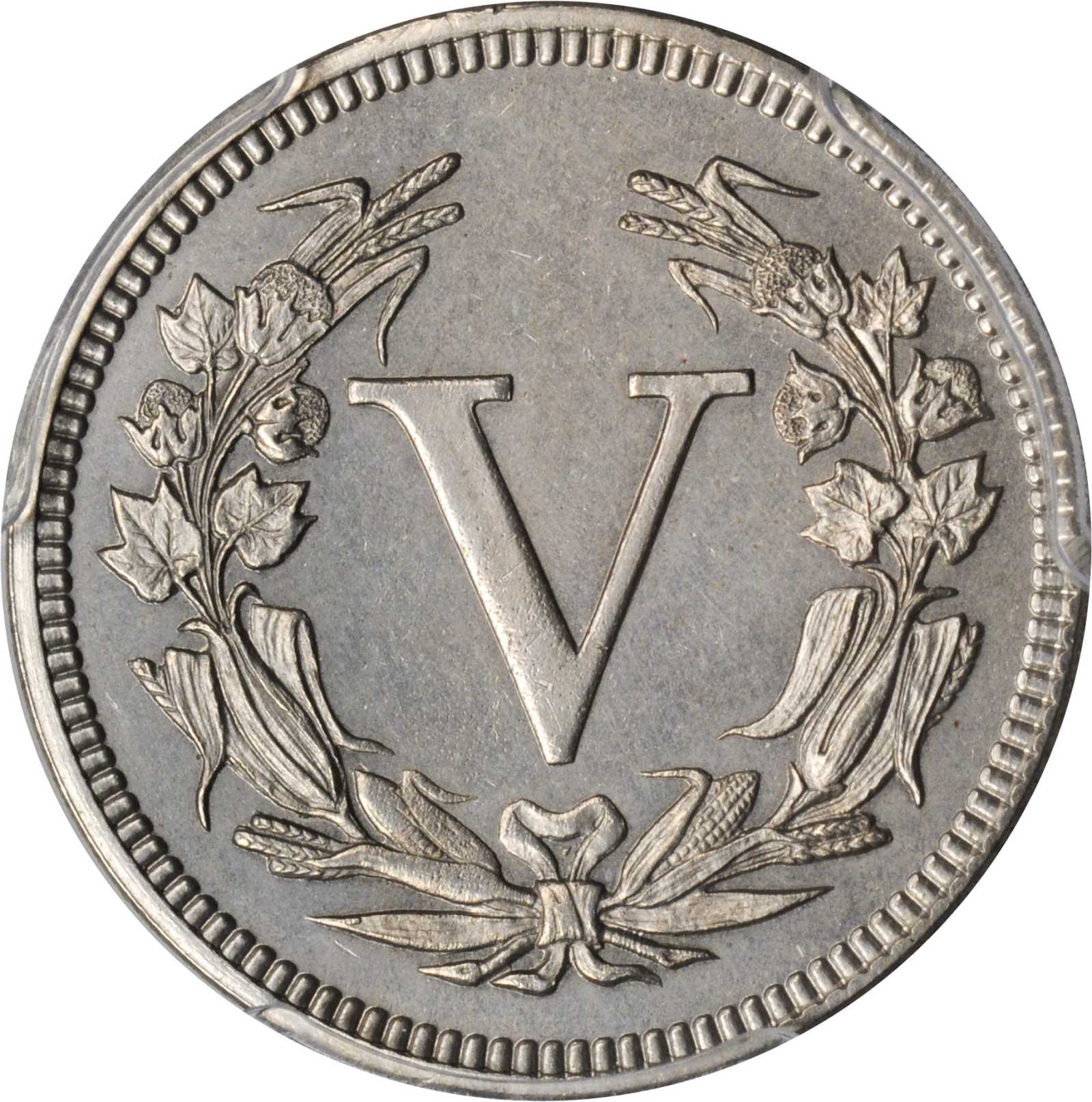 image for: 1881 Pattern Liberty Nickel. Judd-1671, Pollock-1872. Rarity-6+. Nickel. Plain Edge. Proof-63 (PCGS).