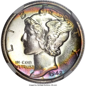 image for: 1942 10C PR69 NGC....