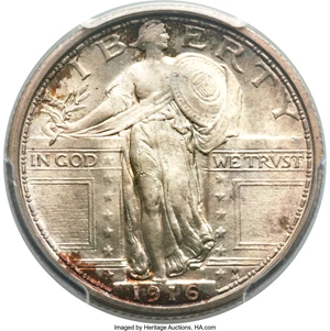 image for: 1916 25C MS66 PCGS. CAC....