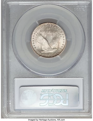 image for: 1916 25C MS66 PCGS. CAC....