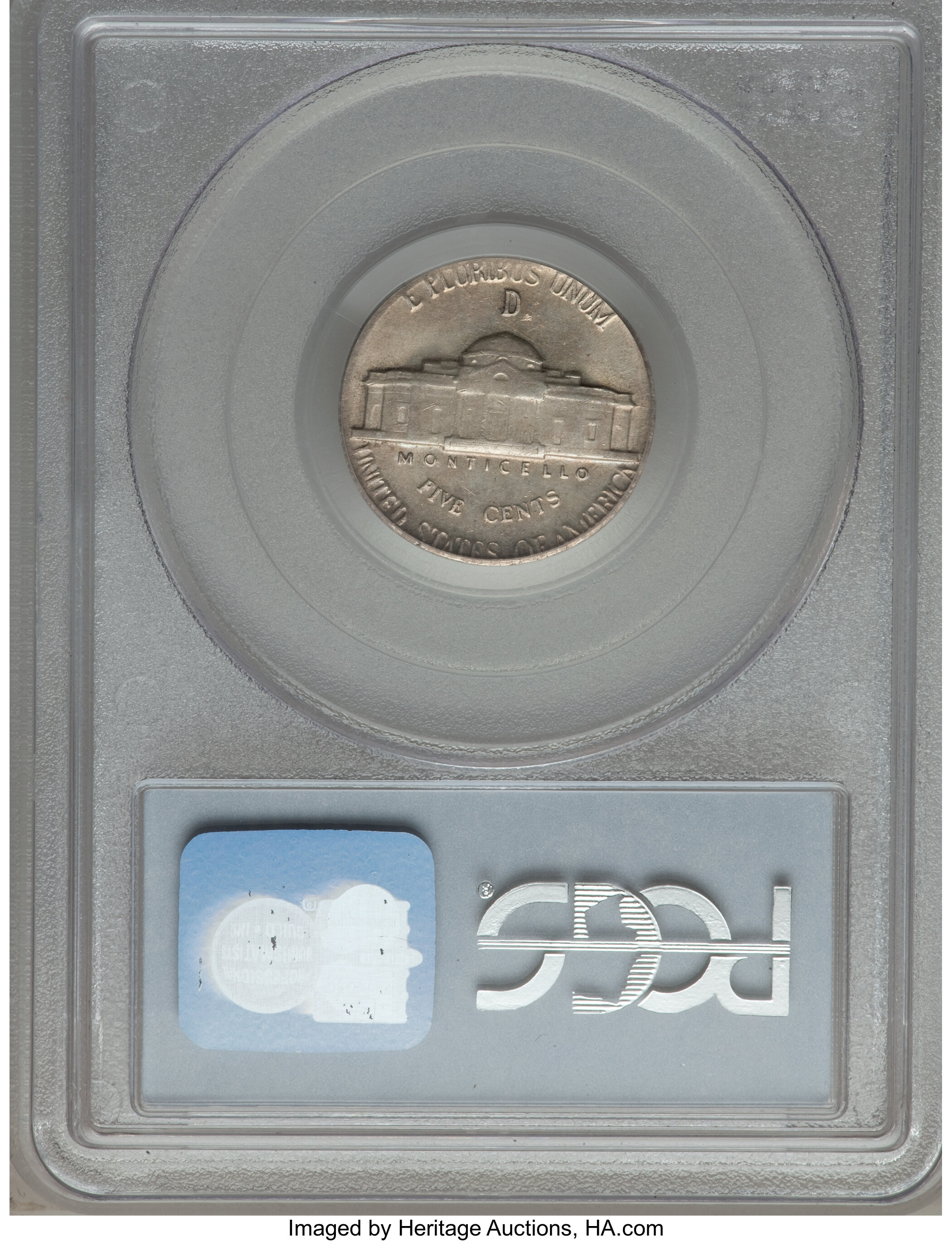 1943-D 5c Silver F15 thumbnail 5