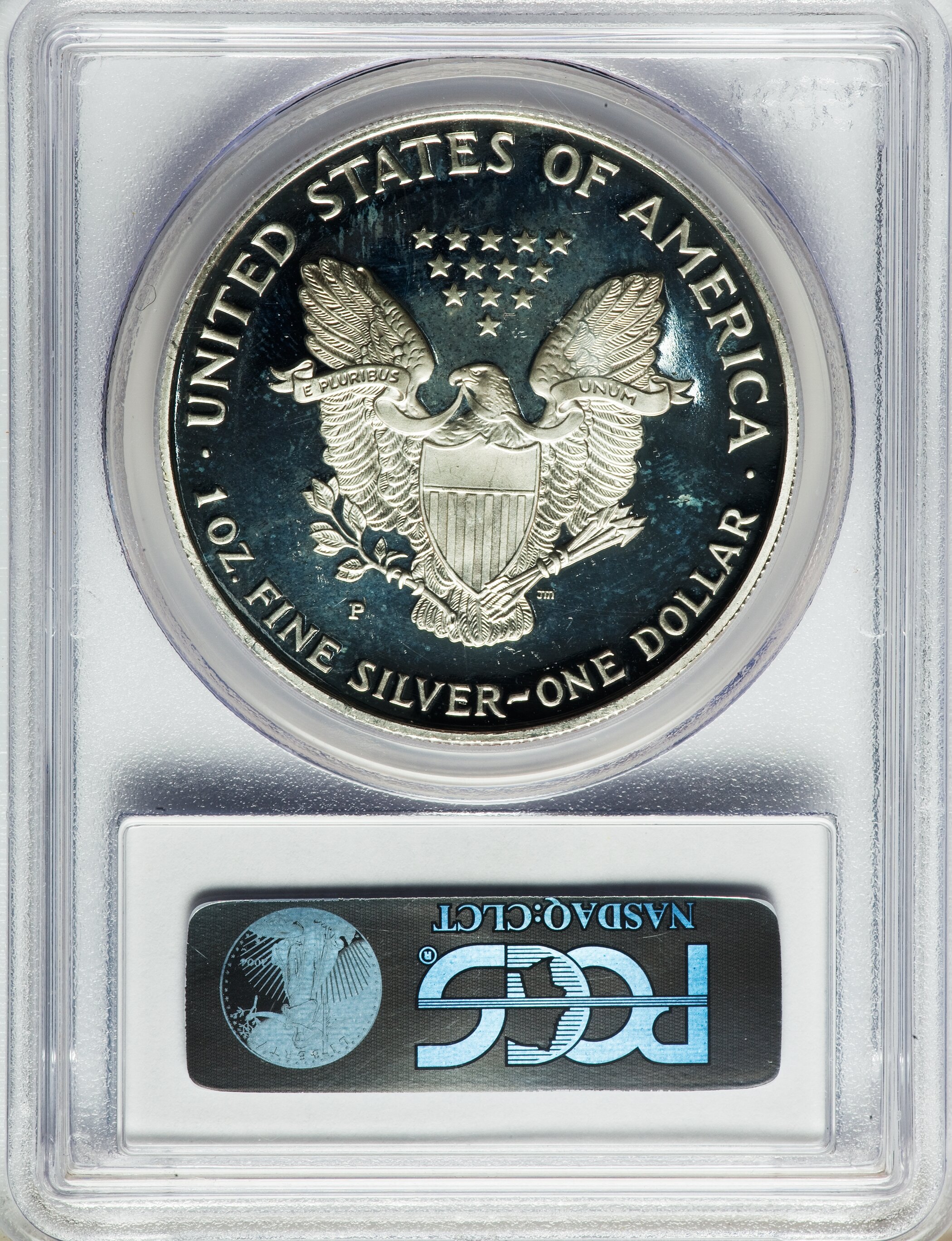 1998-P $1  Silver Eagle PR DCAM PR64 DCAM thumbnail 2