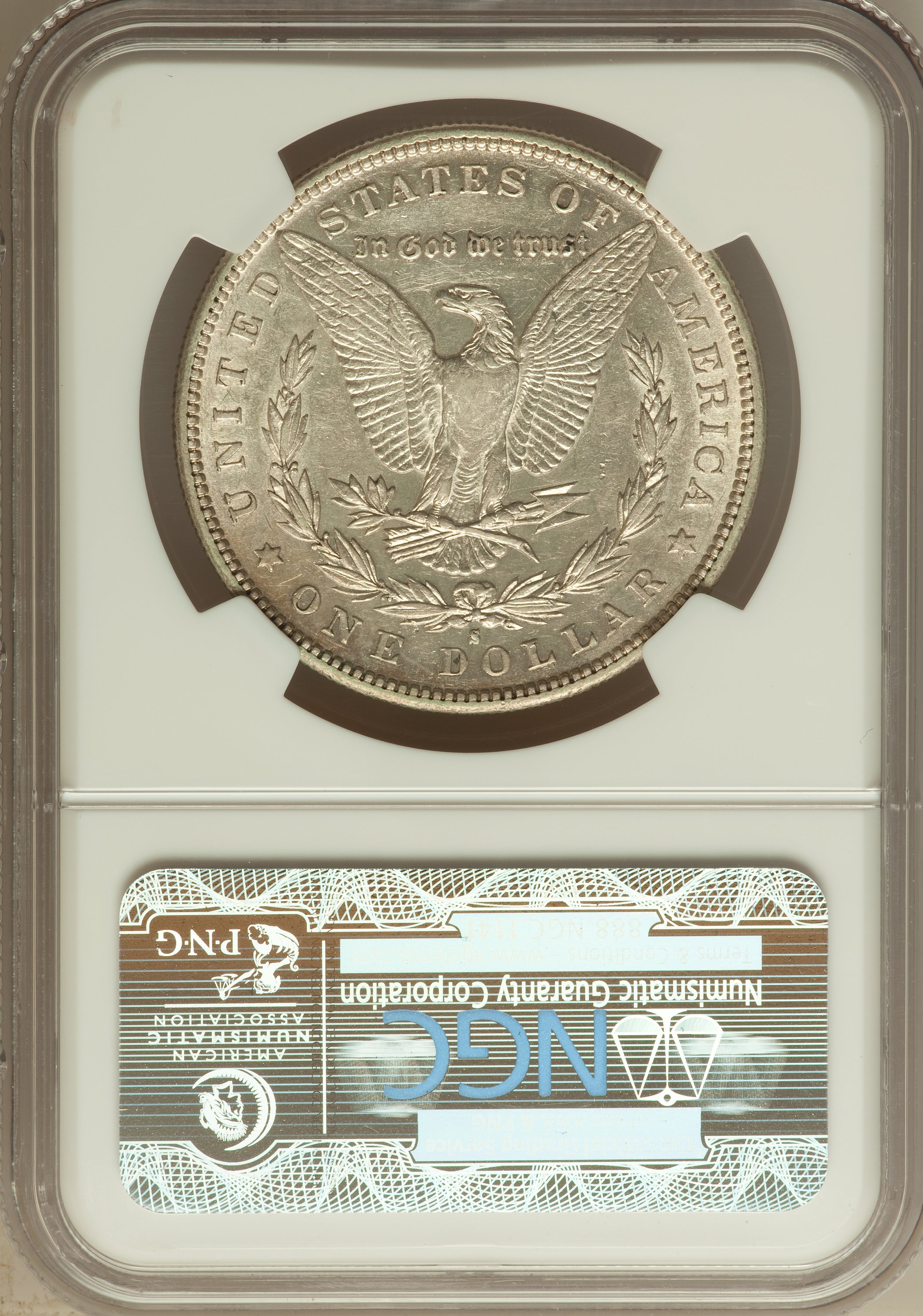 1885-S $1 VG8 CAC thumbnail 12