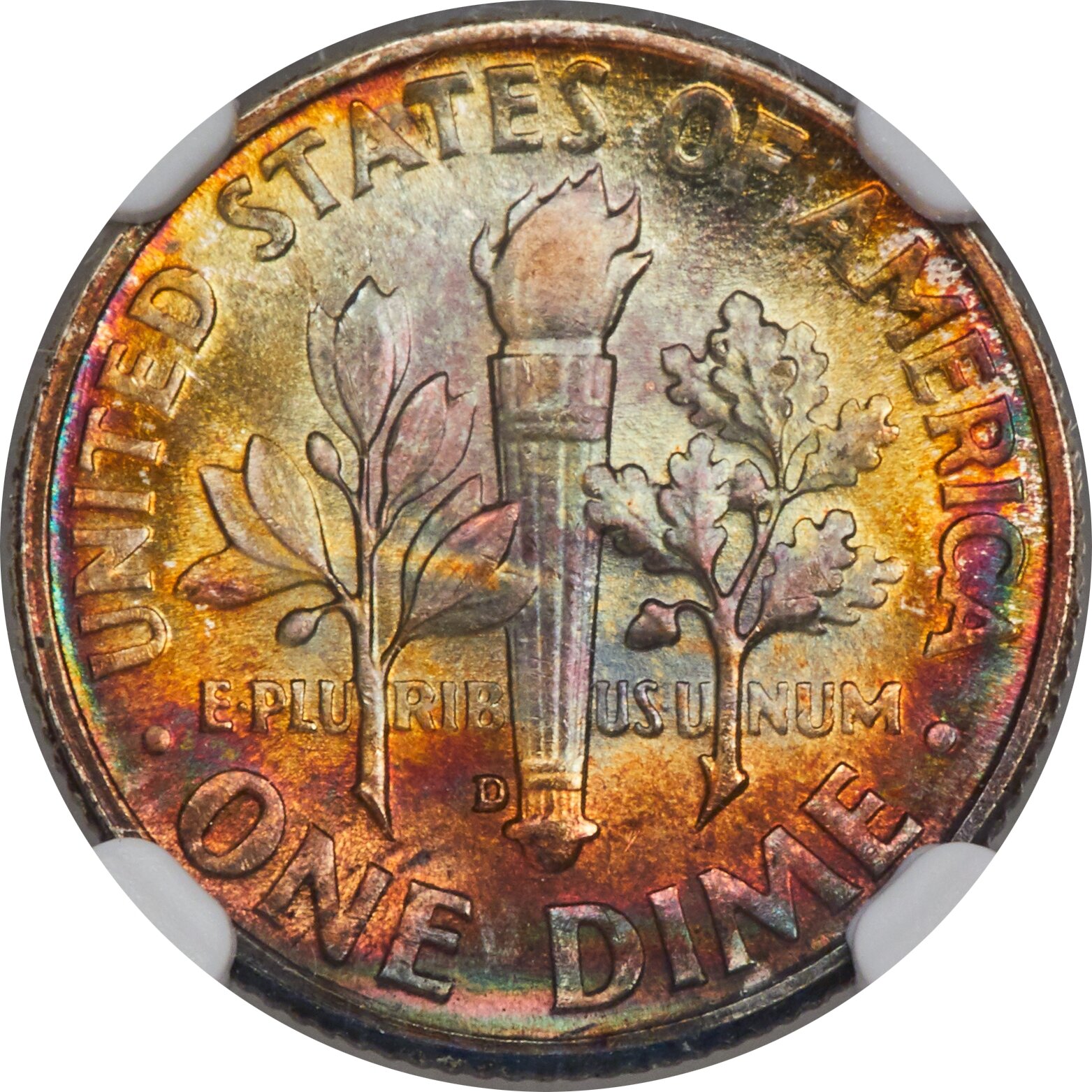 1946-D 10c MS FB MS68 FB thumbnail 13