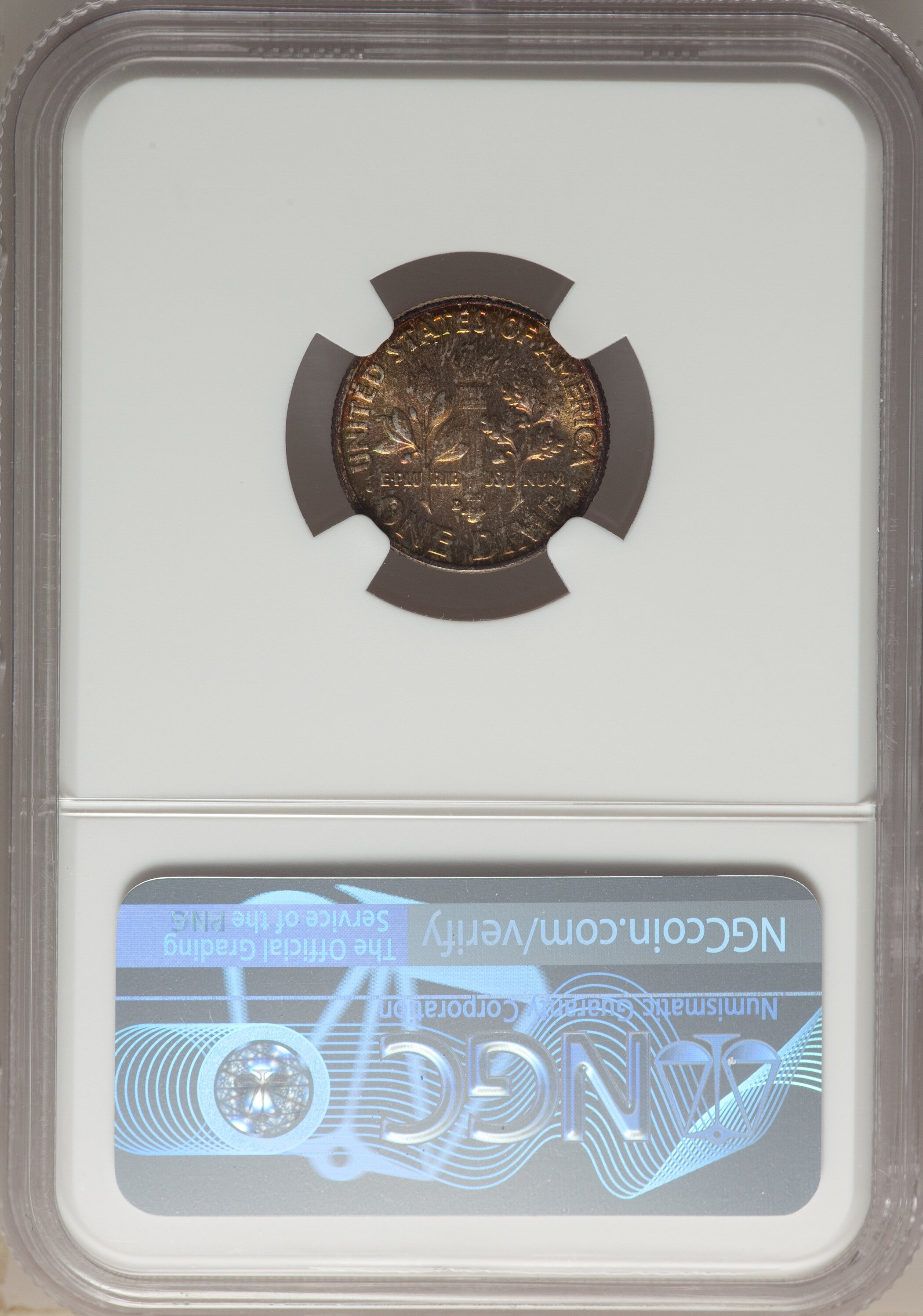 1957-D 10c MS68 thumbnail 6