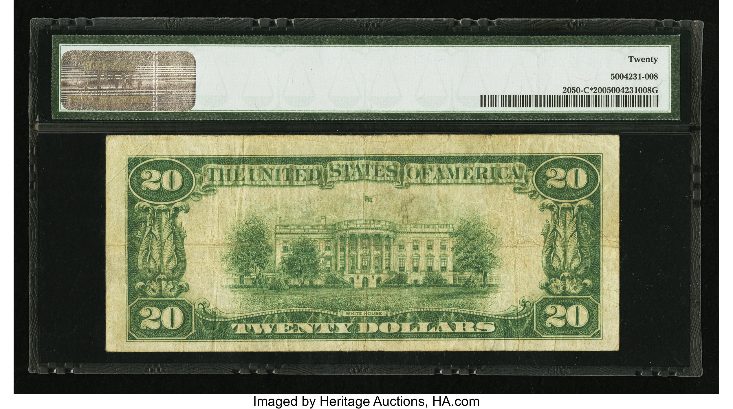 image for: Fr. 2050-C* $20 1928 Federal Reserve Star Note. PMG Very Fine 20....