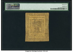 image for: Delaware January 1, 1776 2s 6d PMG Very Fine 25....