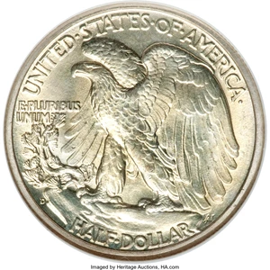 image for: 1945-D 50C MS68 NGC....