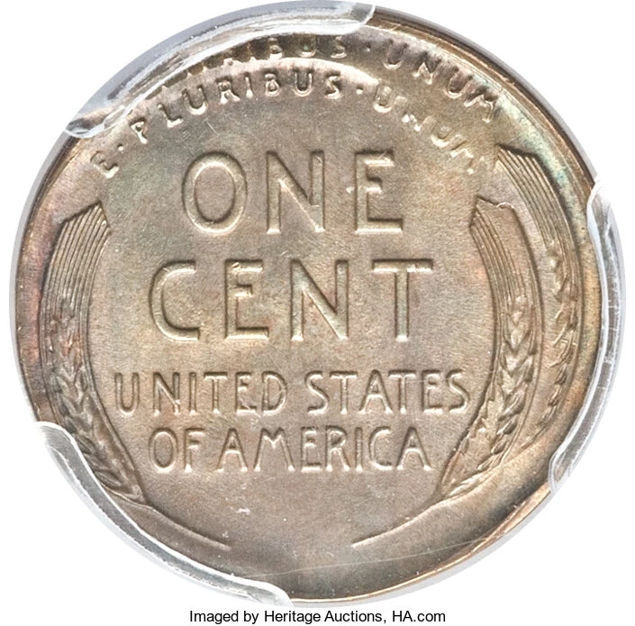 UNITED STATES WHEAT ONE CENT 1944 1946 APR07F