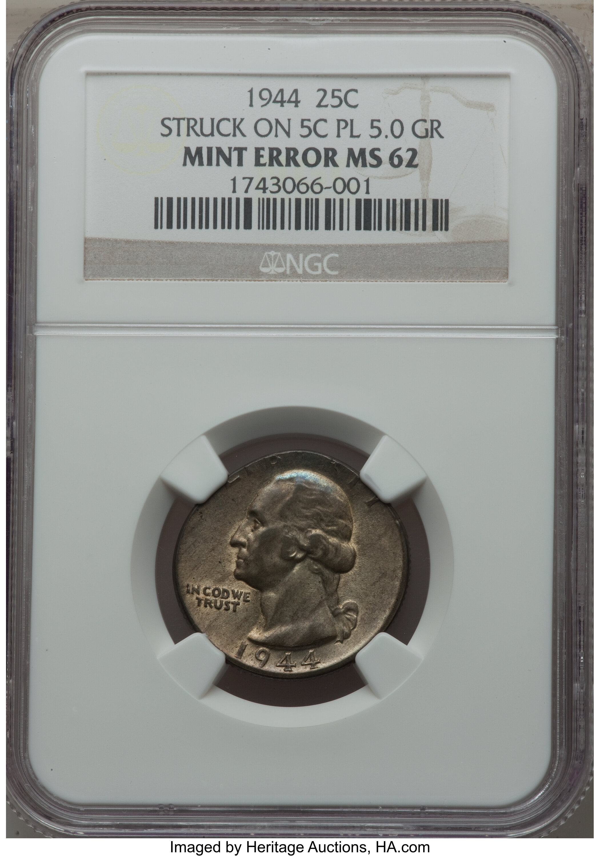 1944 25c VF20 thumbnail 17