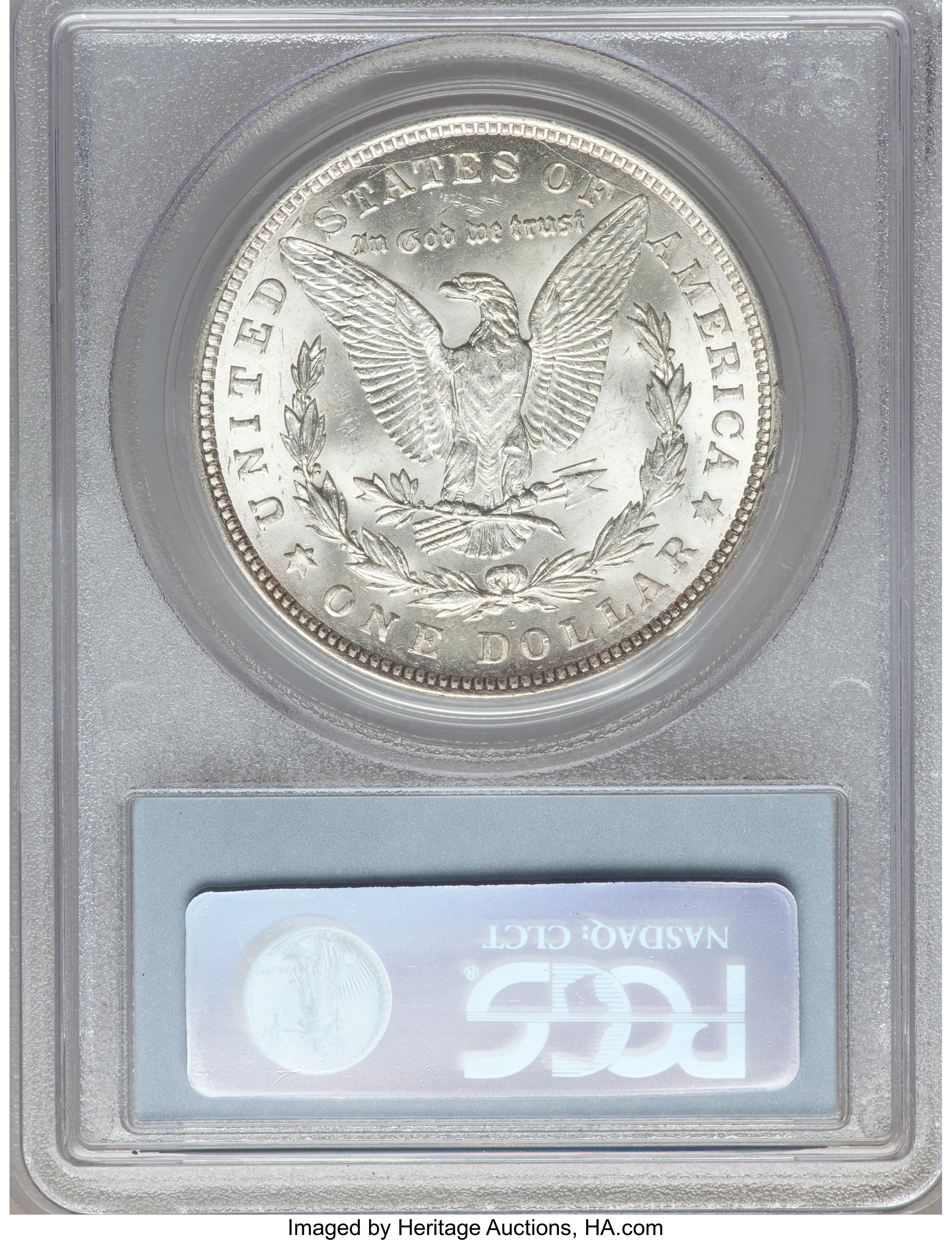 1921-D $1  Wing Dot, VAM-3A MS60 CAC thumbnail 10