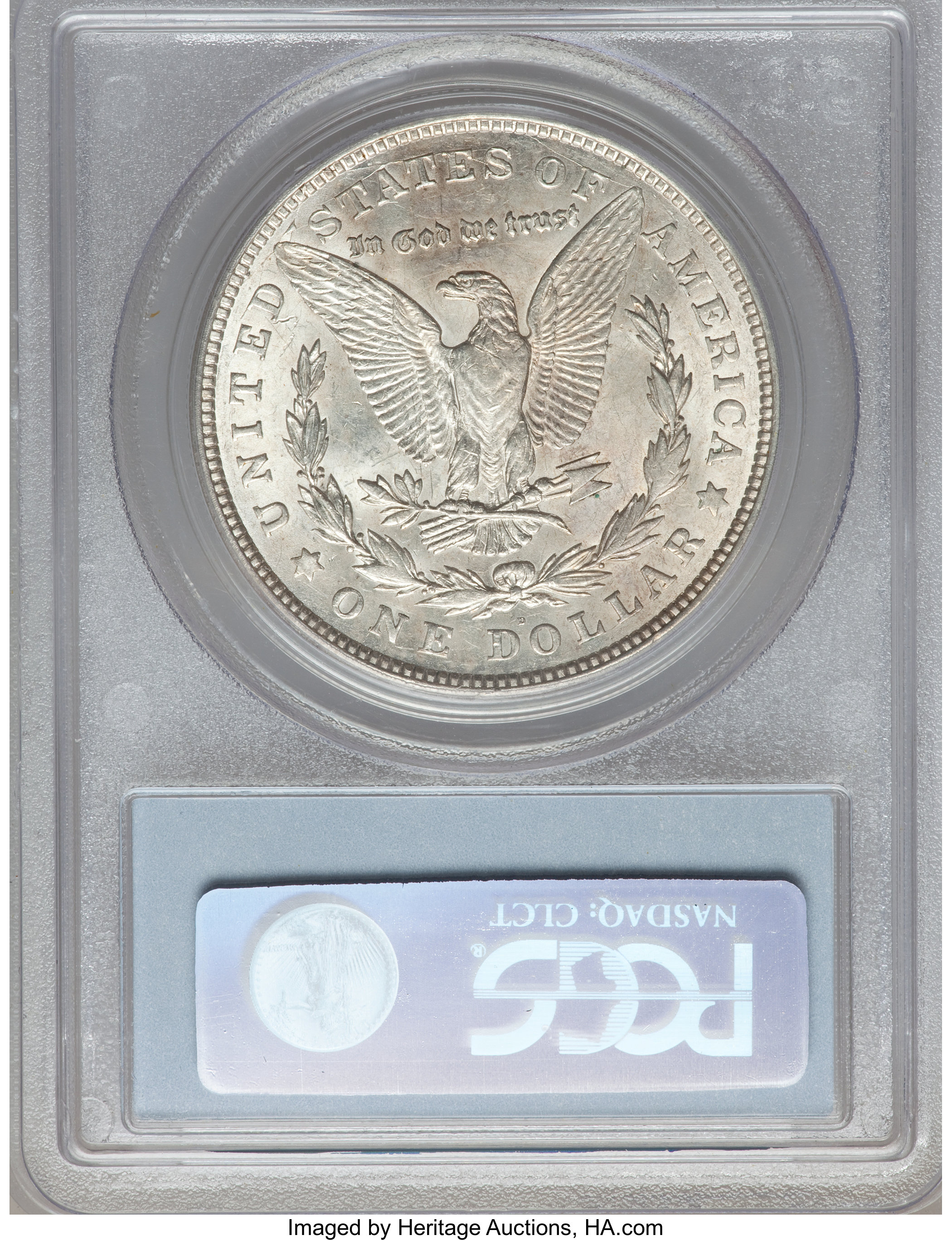 1921-D $1  Wing Dot, VAM-3A MS60 CAC thumbnail 24