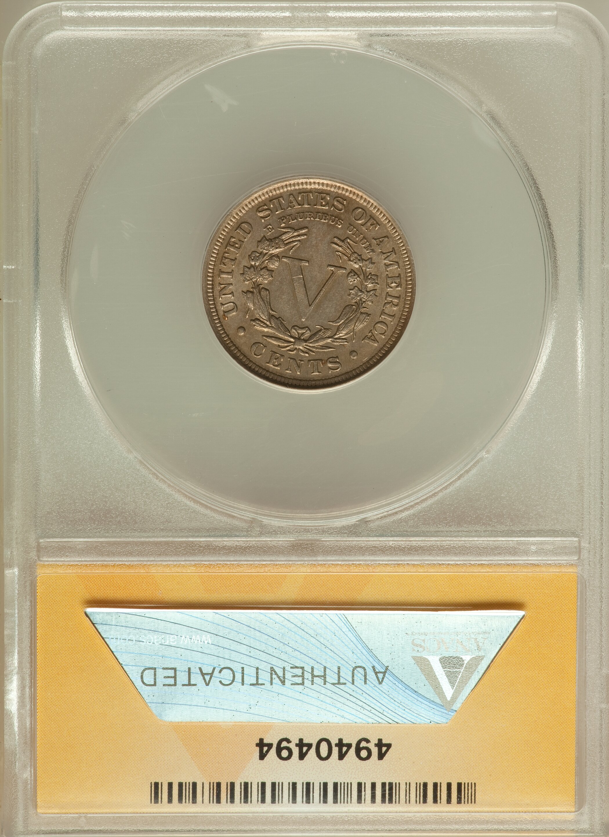 1910 5c VF30 thumbnail 17