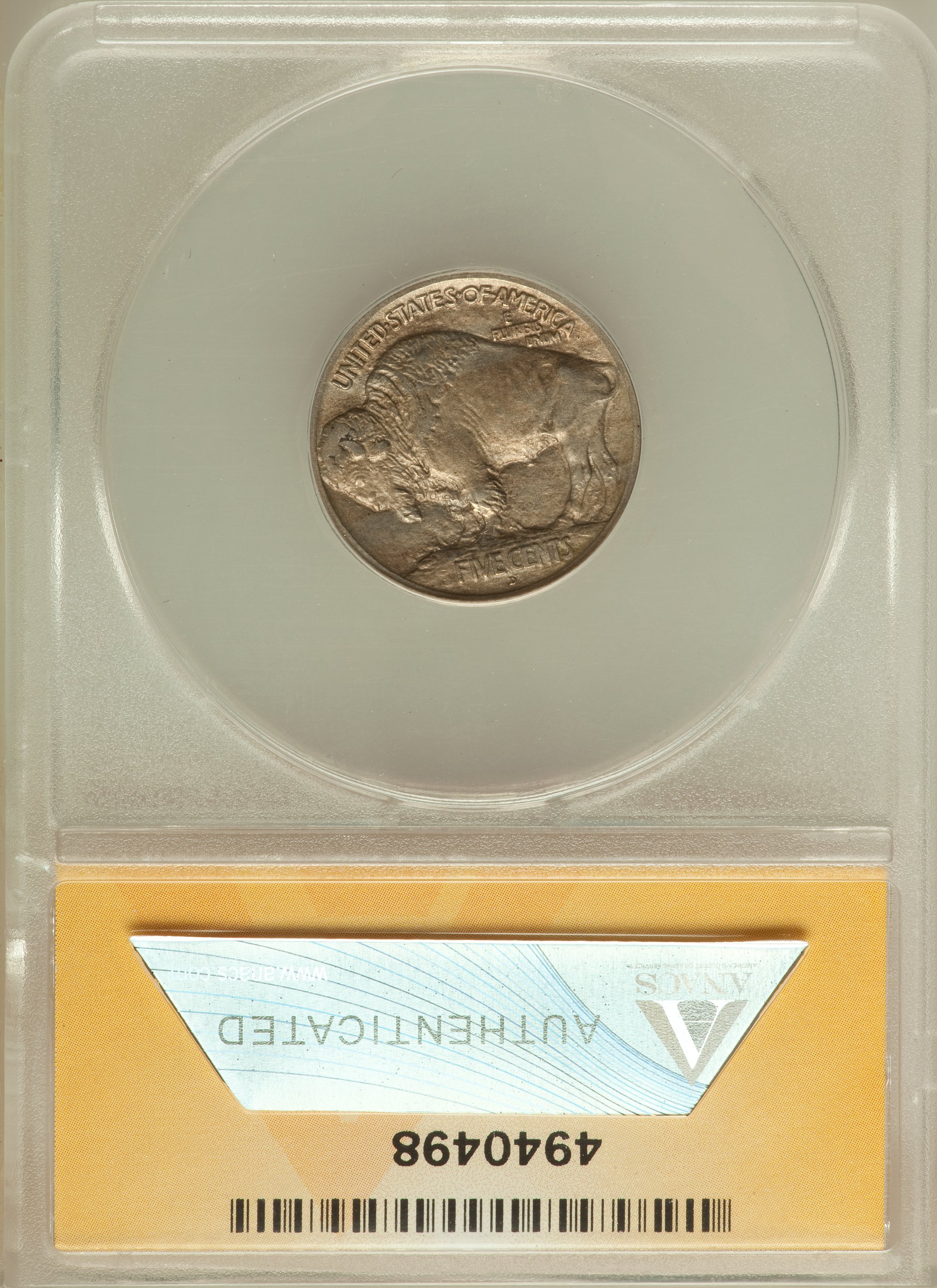 1913-D 5c Buffalo, Type 1 VF20 thumbnail 19