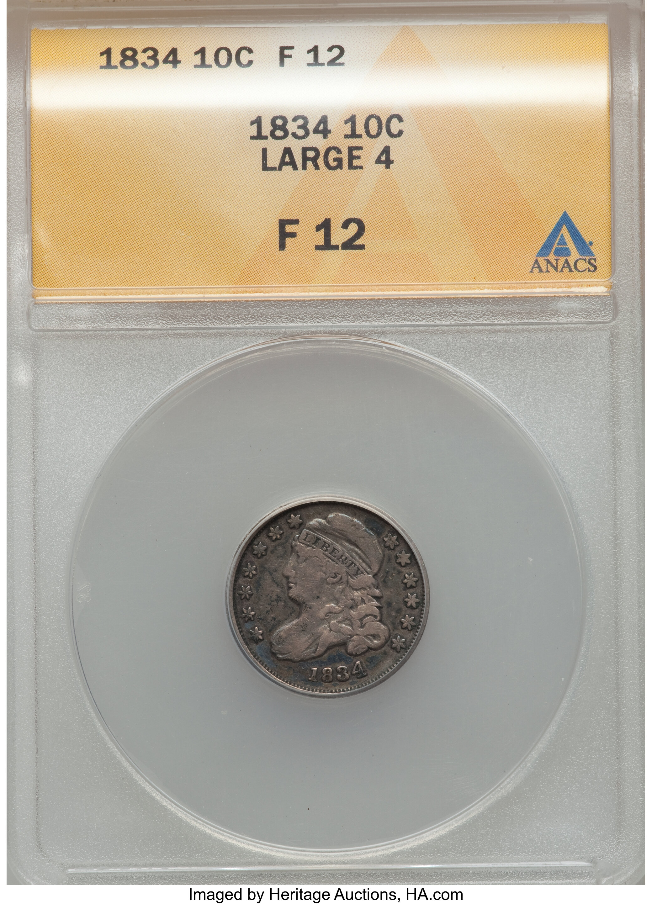 1834 10c Large 4 AG3 thumbnail 17
