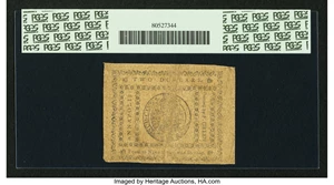 image for: Maryland August 14, 1776 $2 PCGS Fine 15....