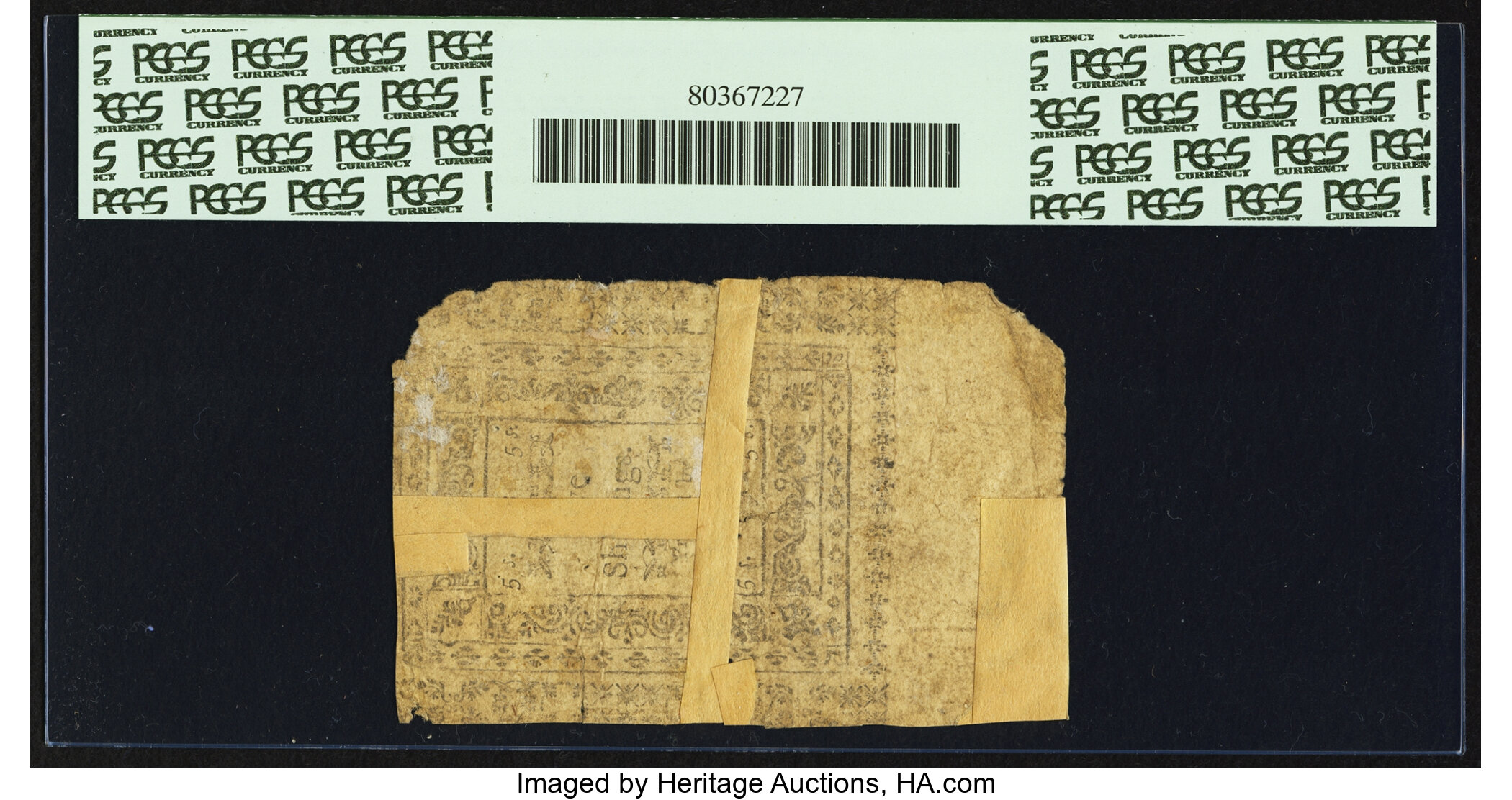 image for: Rhode Island November 6, 1775 5s PCGS Apparent About Good 03....