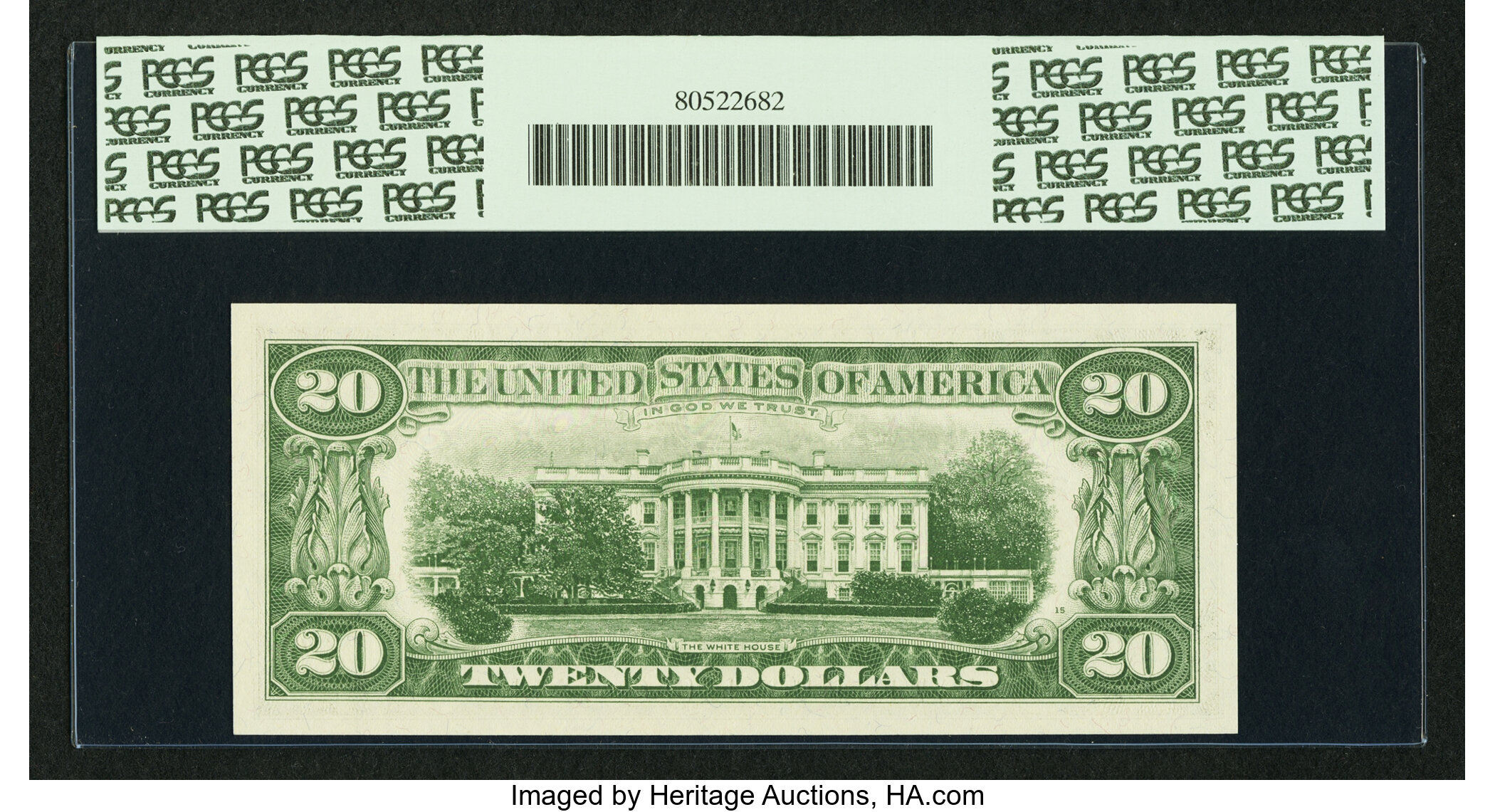 image for: Fr. 2066-B* $20 1963A Federal Reserve Note. PCGS Gem New 65PPQ....