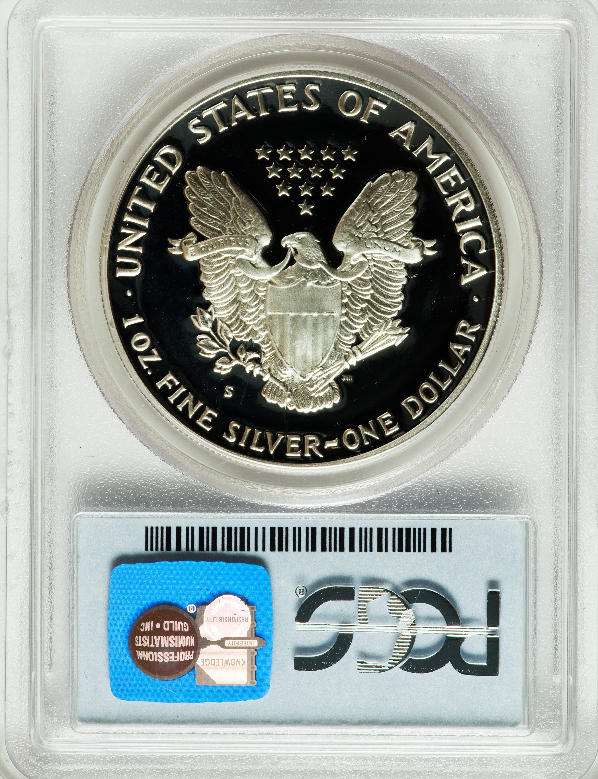 1992-S $1  Silver Eagle PR DCAM PR64 DCAM thumbnail 10