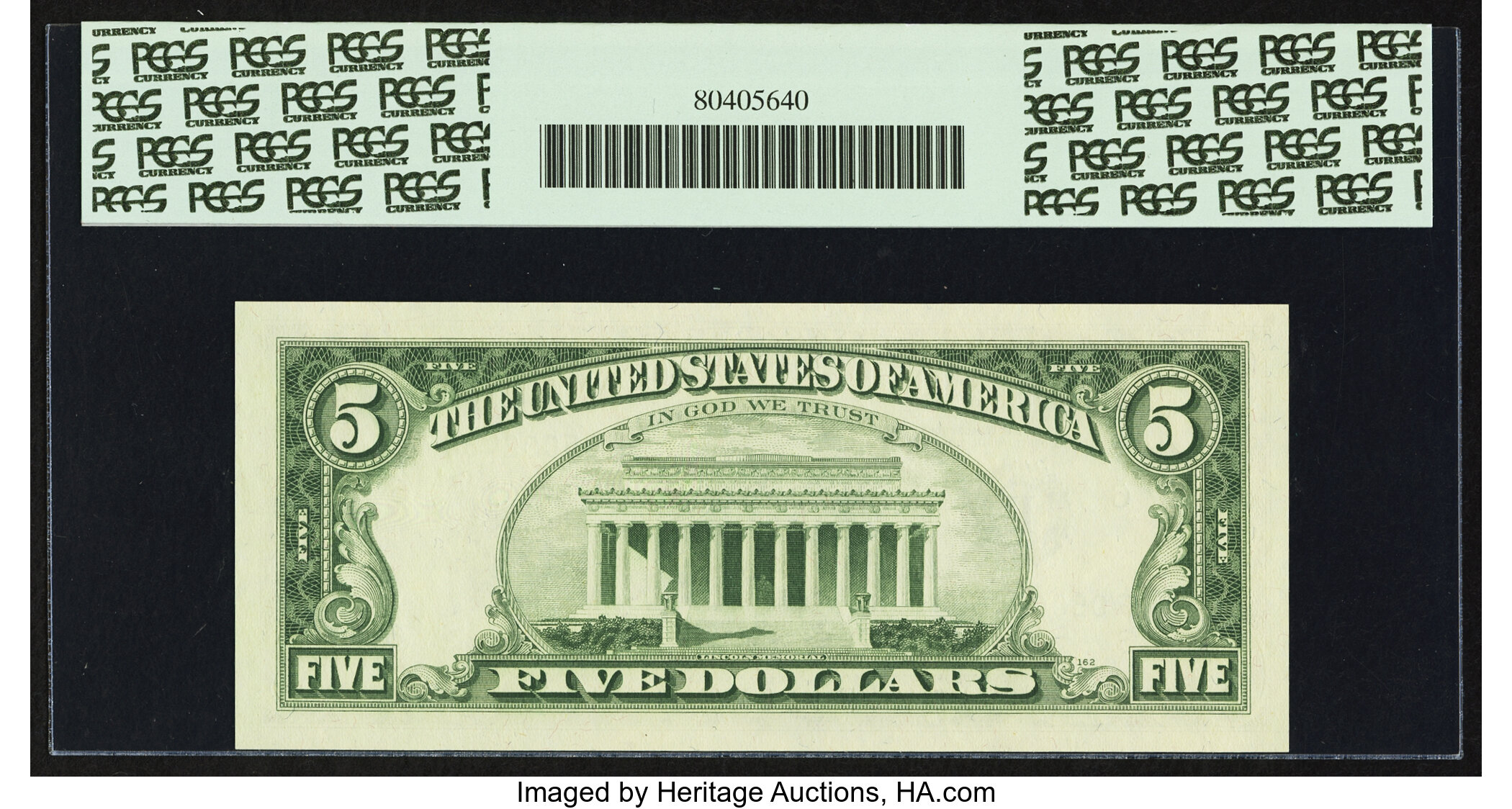 image for: Fr. 1971-F* $5 1969B Federal Reserve Note. PCGS Gem New 66PPQ....