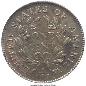 image for: 1798 1C First Hair Style, S-159, B-18, R.3 VF30 PCGS....
