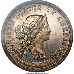 image for: 1870 25C Standard Silver Quarter Dollar, Judd-912, Pollock-1008, High R.6, PR66 Cameo PCGS. CAC....