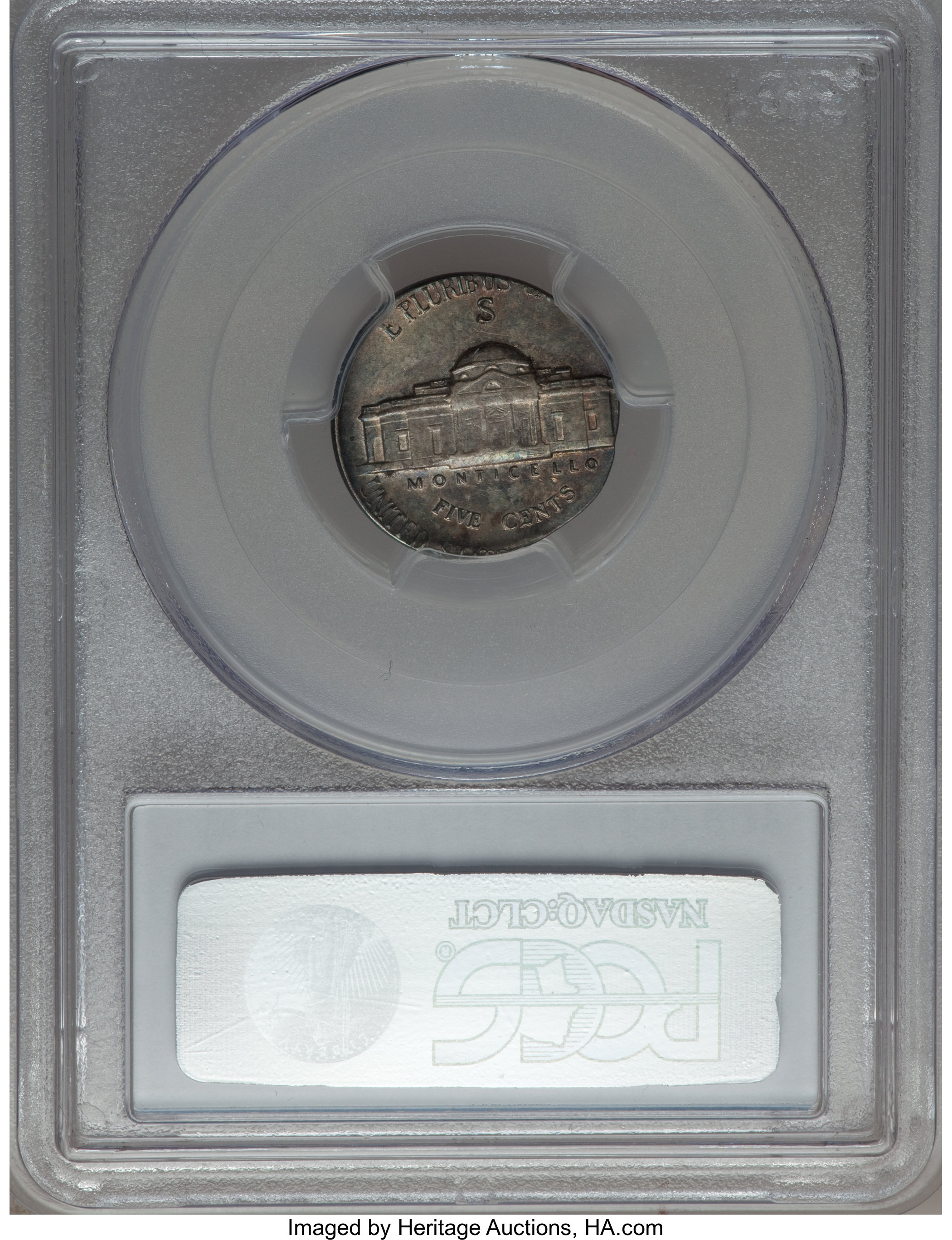 1942-S 5c Silver VF30 thumbnail 4