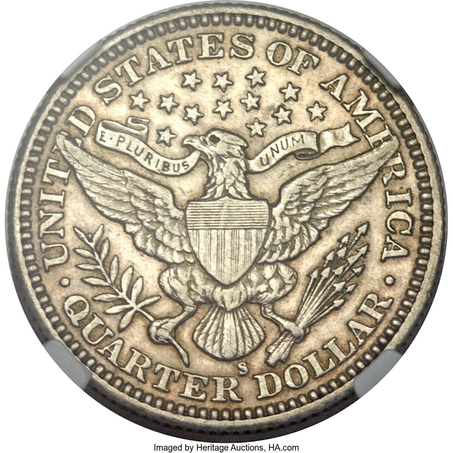 1901-S 25c VF30 CAC thumbnail 26