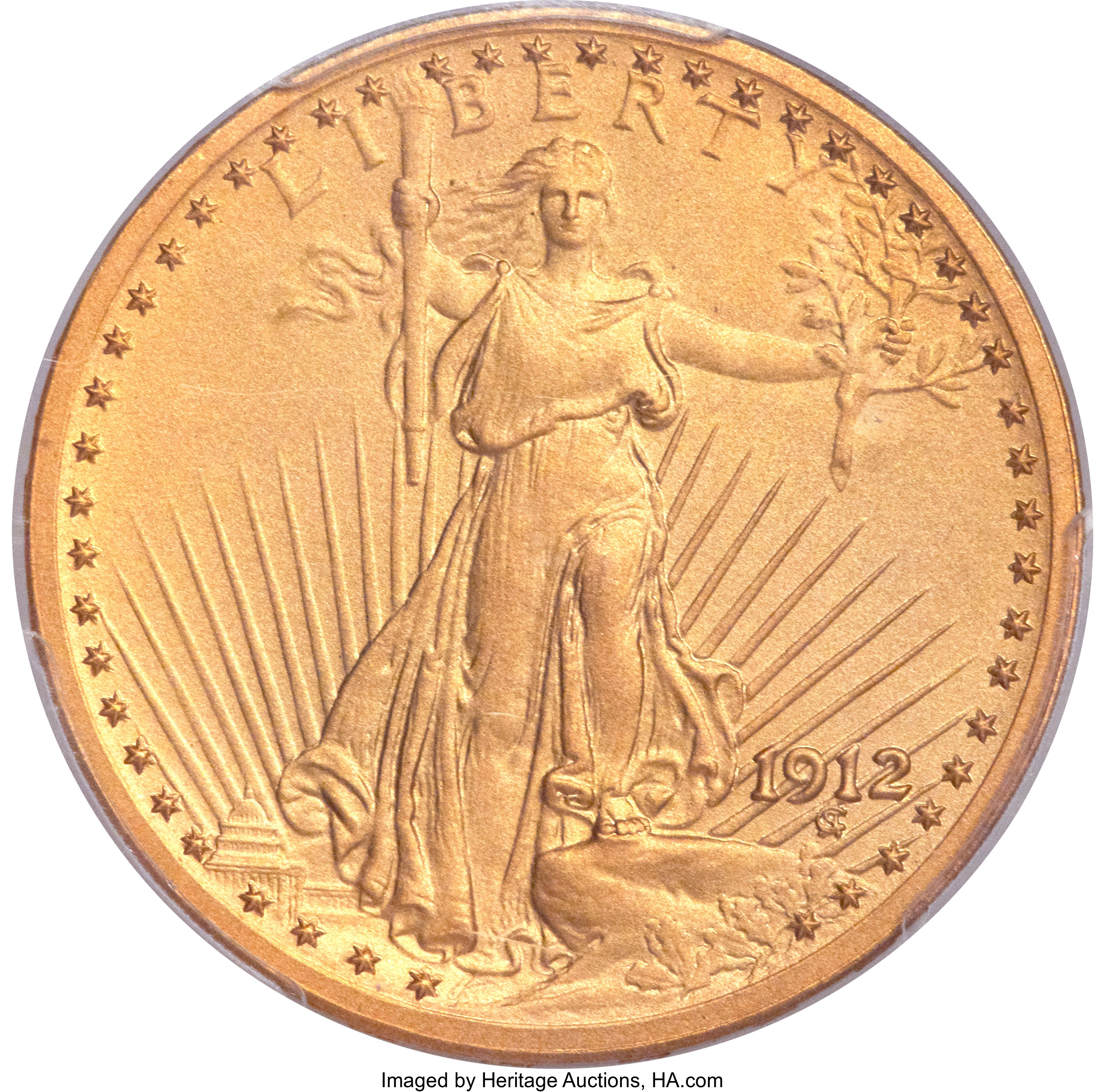 image for: 1912 $20 PR66+ PCGS Secure. CAC....
