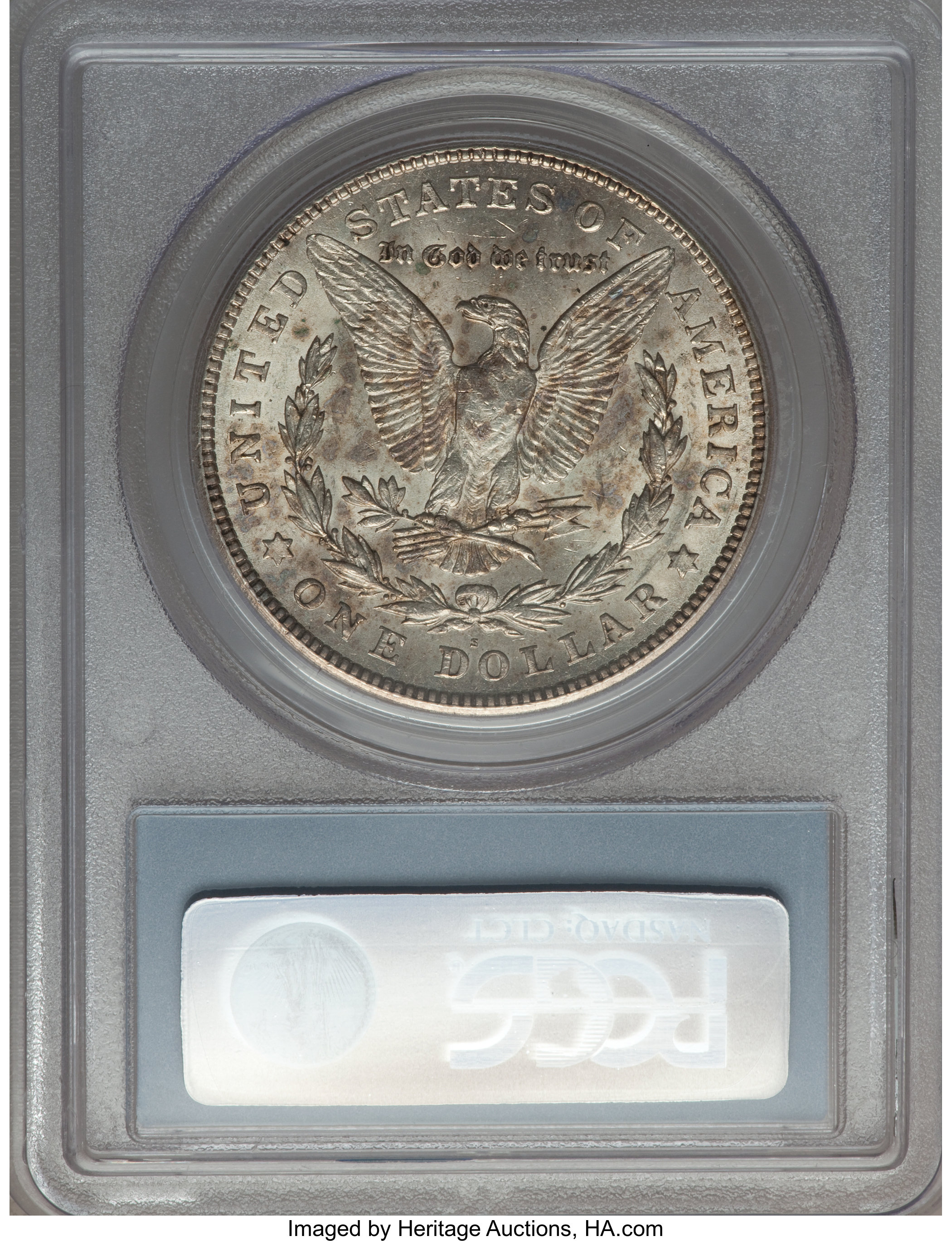 1921-S $1  Thorn Head, VAM-1B AU58 thumbnail 6
