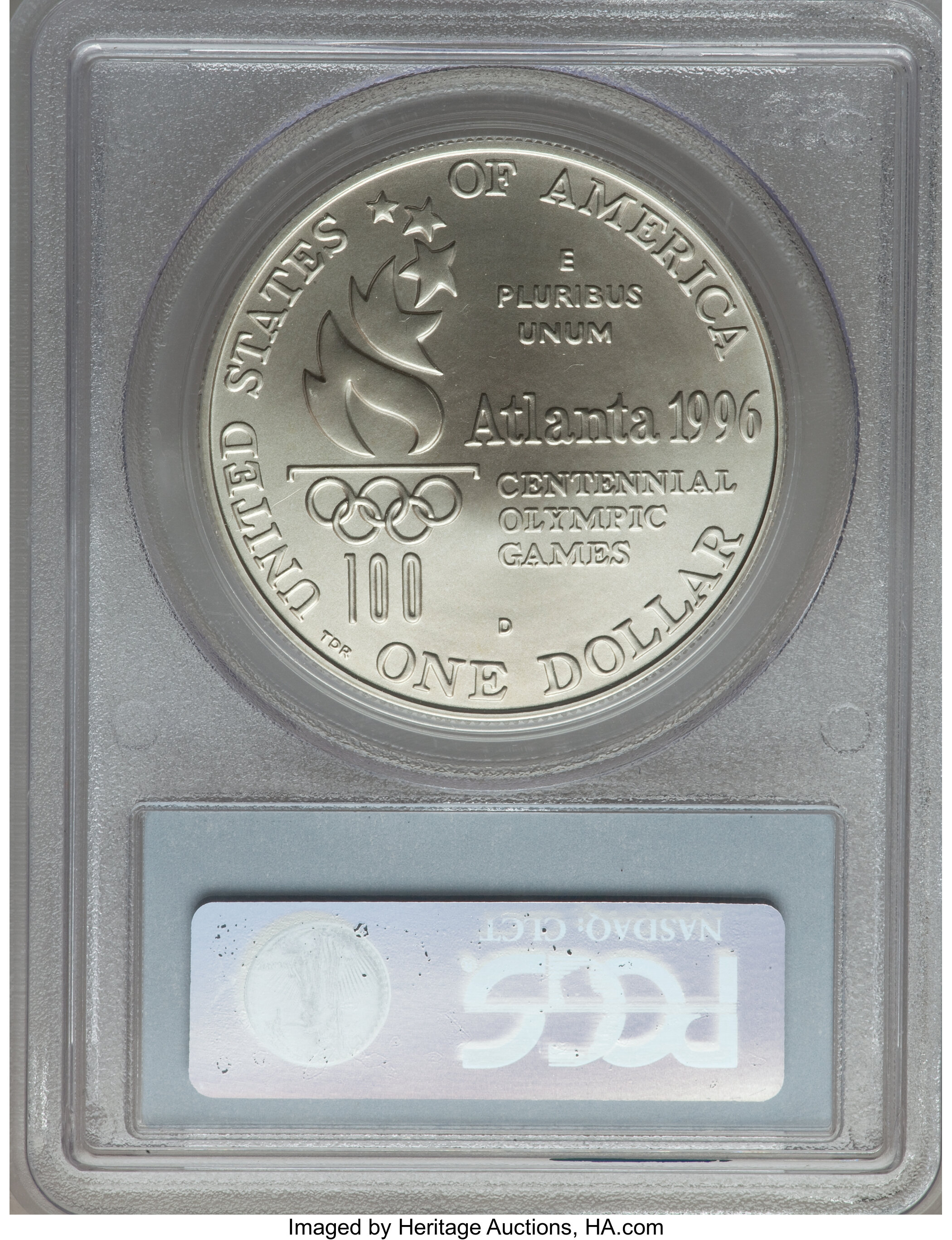 1996-D S$1 Atlanta Olympics Rowing OGP thumbnail 22