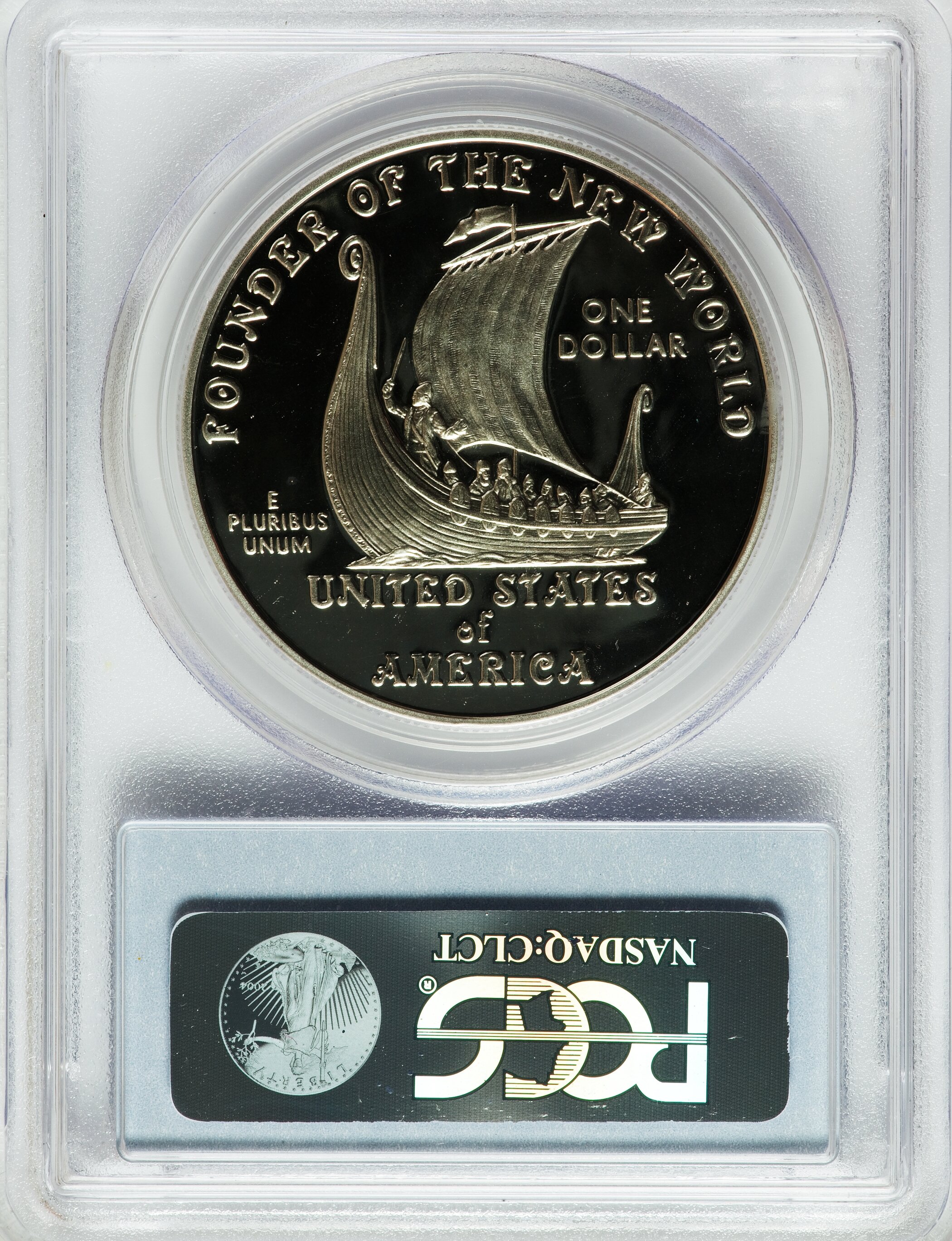 2000-P S$1 Leif Ericson Millennium PR DCAM PR69 DCAM thumbnail 20