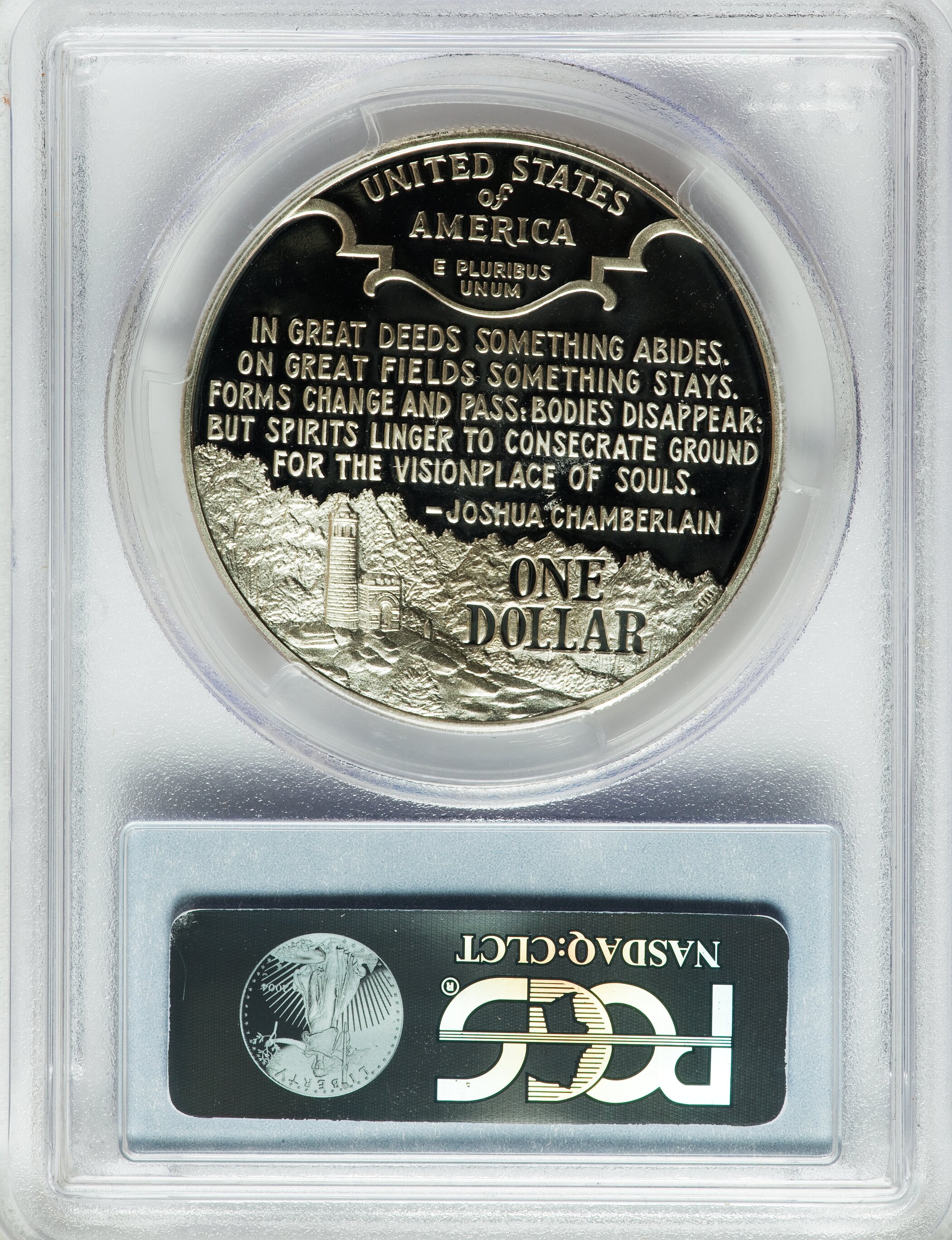1995-S S$1 Civil War Battlefield Preservation PR DCAM PR69 DCAM thumbnail 8