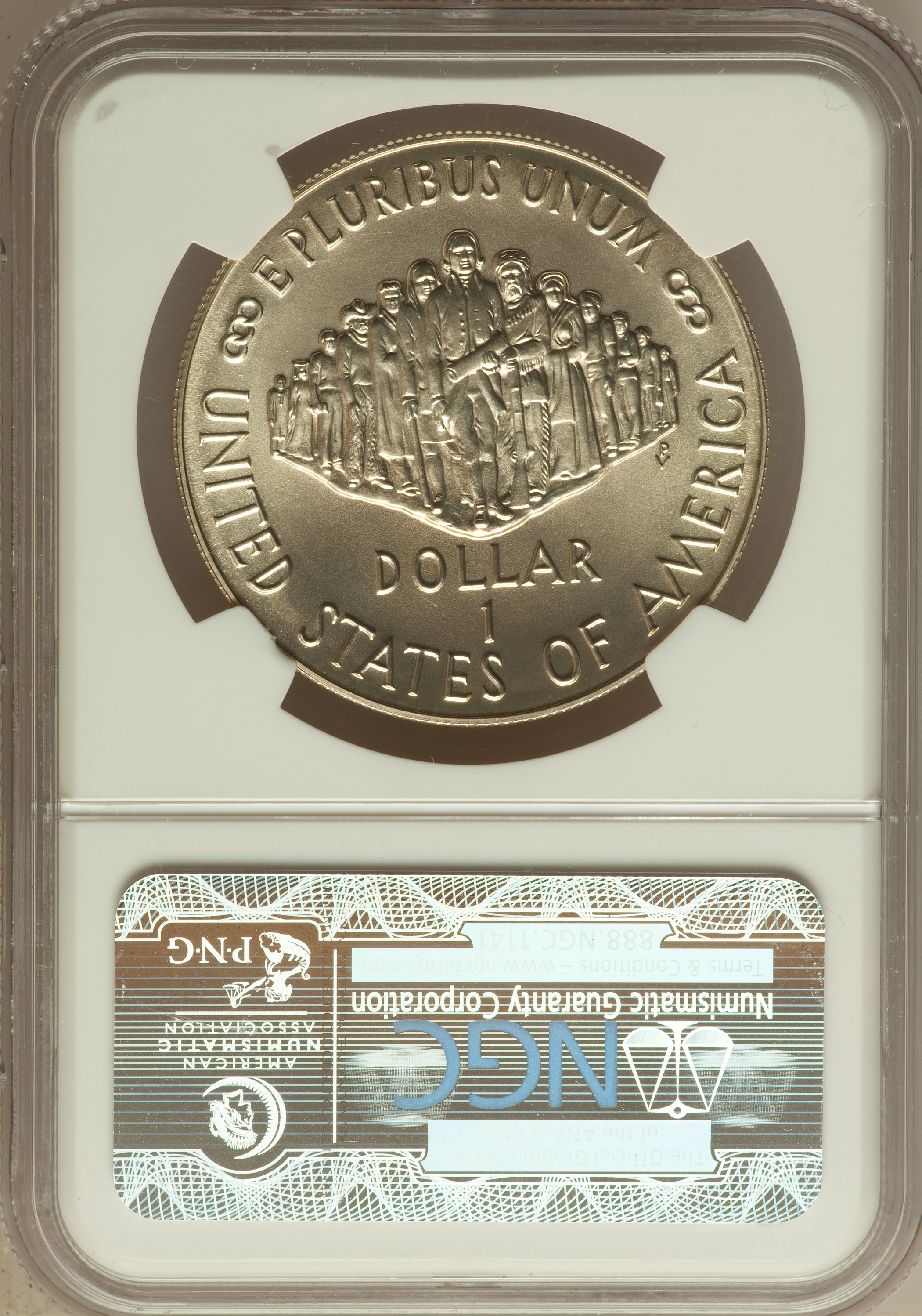 1987 P Constitution Bicentennial Silver dollar MS Values | Greysheet