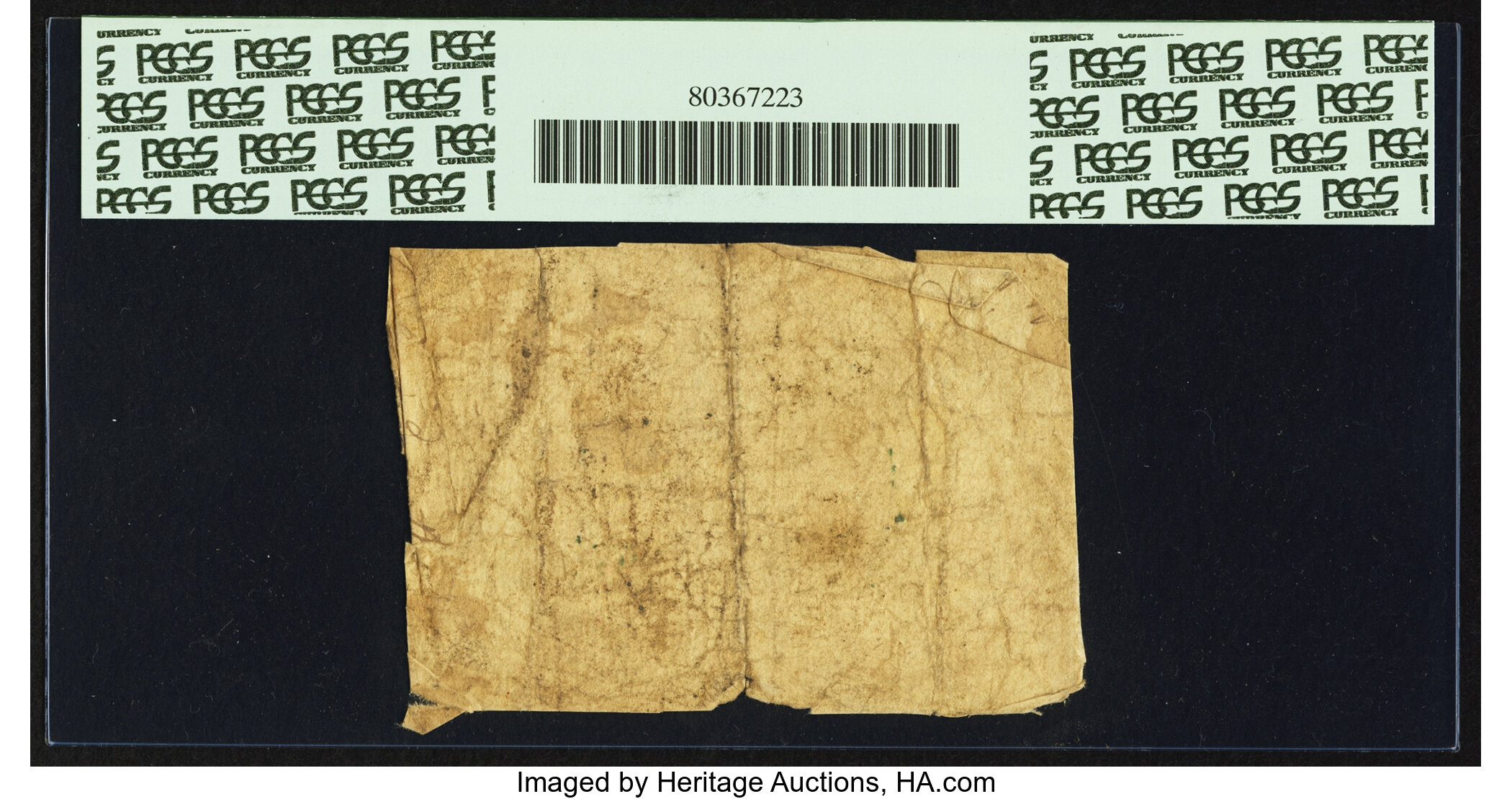 image for: Rhode Island November 6, 1775 1s PCGS Apparent Very Good 10....