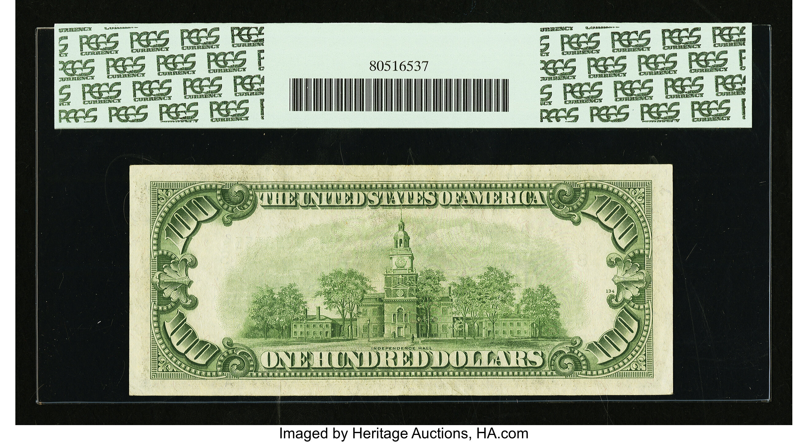 image for: Fr. 2159-H* $100 1950B Federal Reserve Star Note. PCGS Extremely Fine 45PPQ....
